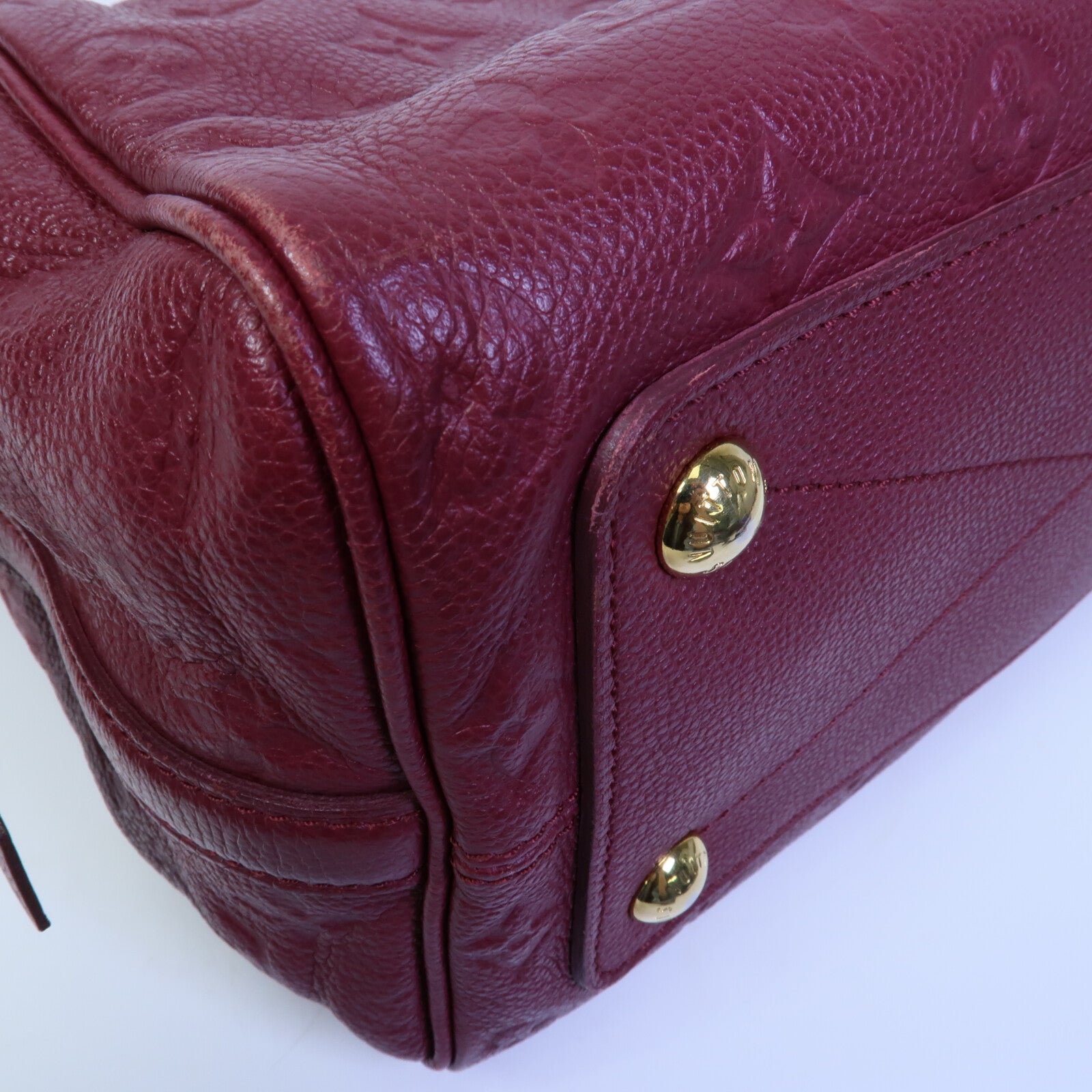 LOUIS VUITTON Monogram Empreinte Speedy Bandouliere 25手挽肩背兩用袋