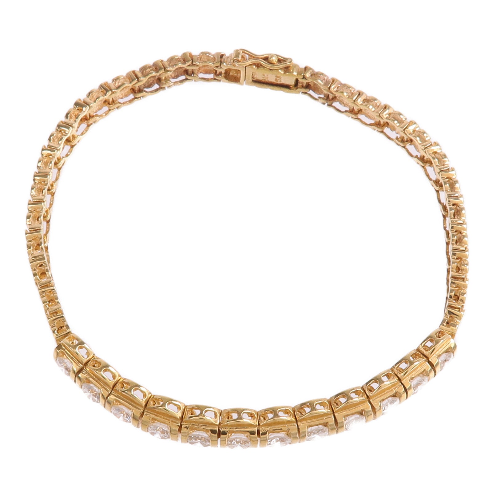 JEWELRY 18K黃金Diamond Bracelet鑽石手鏈
