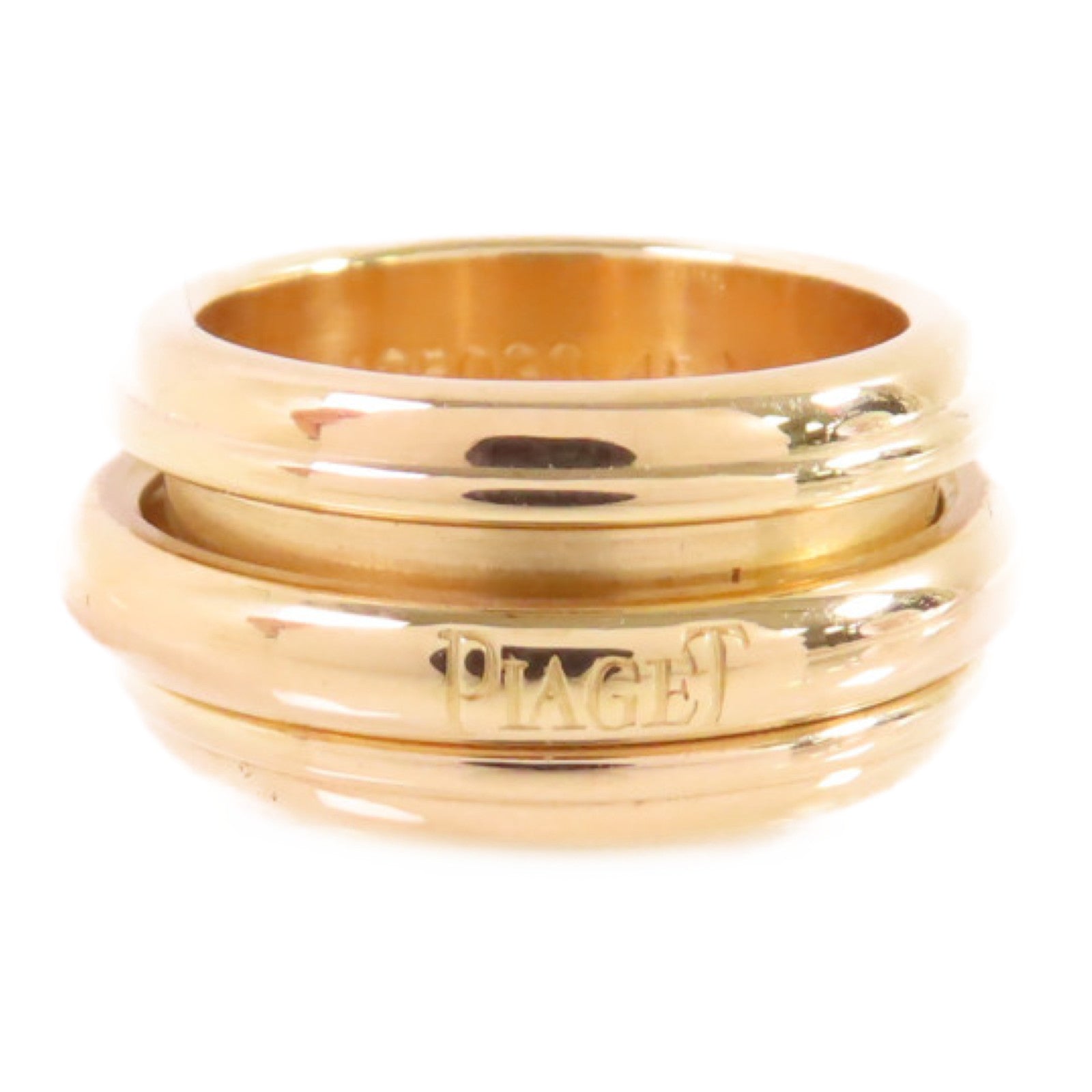 PIAGET 18K黃金Possession Ring戒指US#3.25/#45