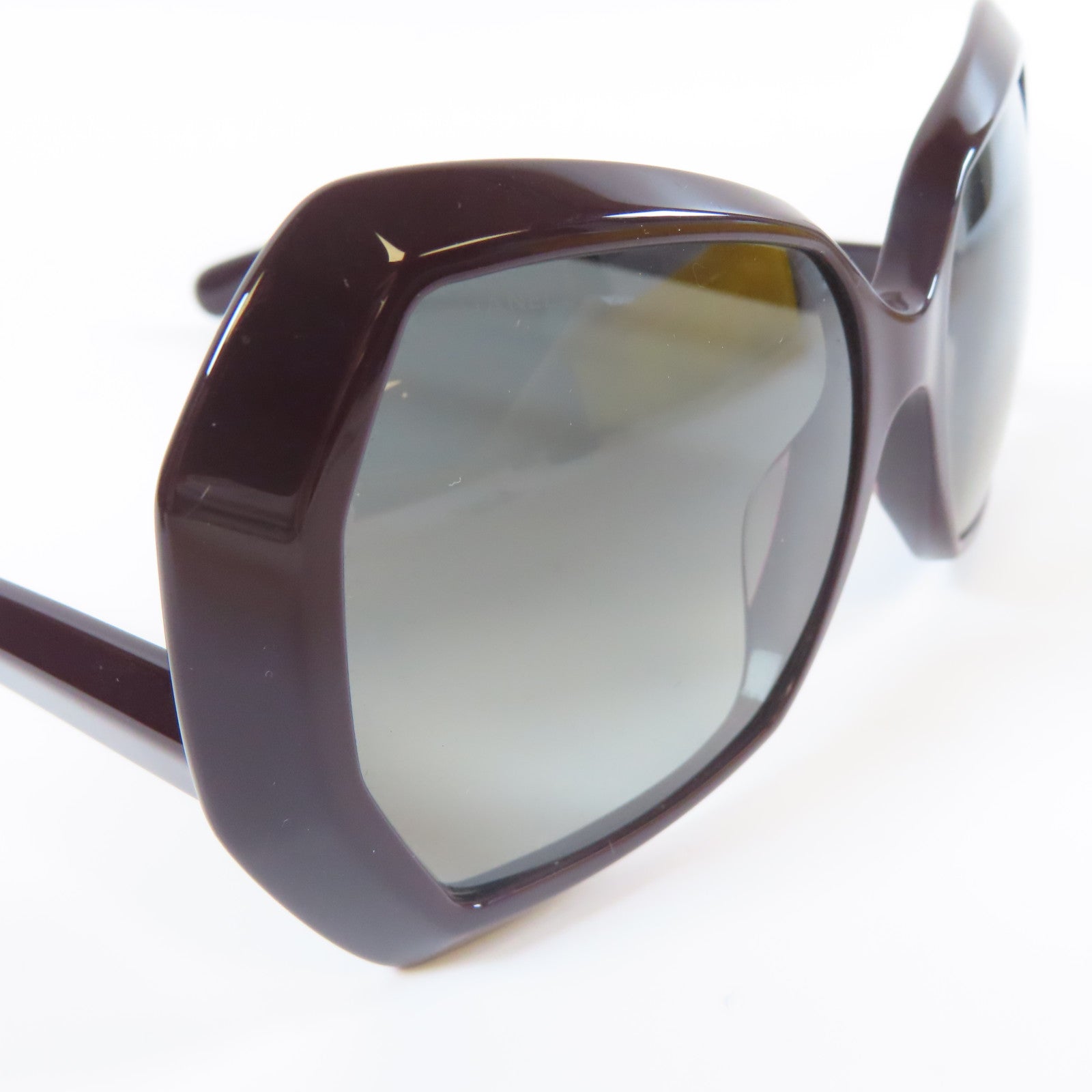 CHANEL 【激減優惠】PVC Sunglass太陽眼鏡深紅色