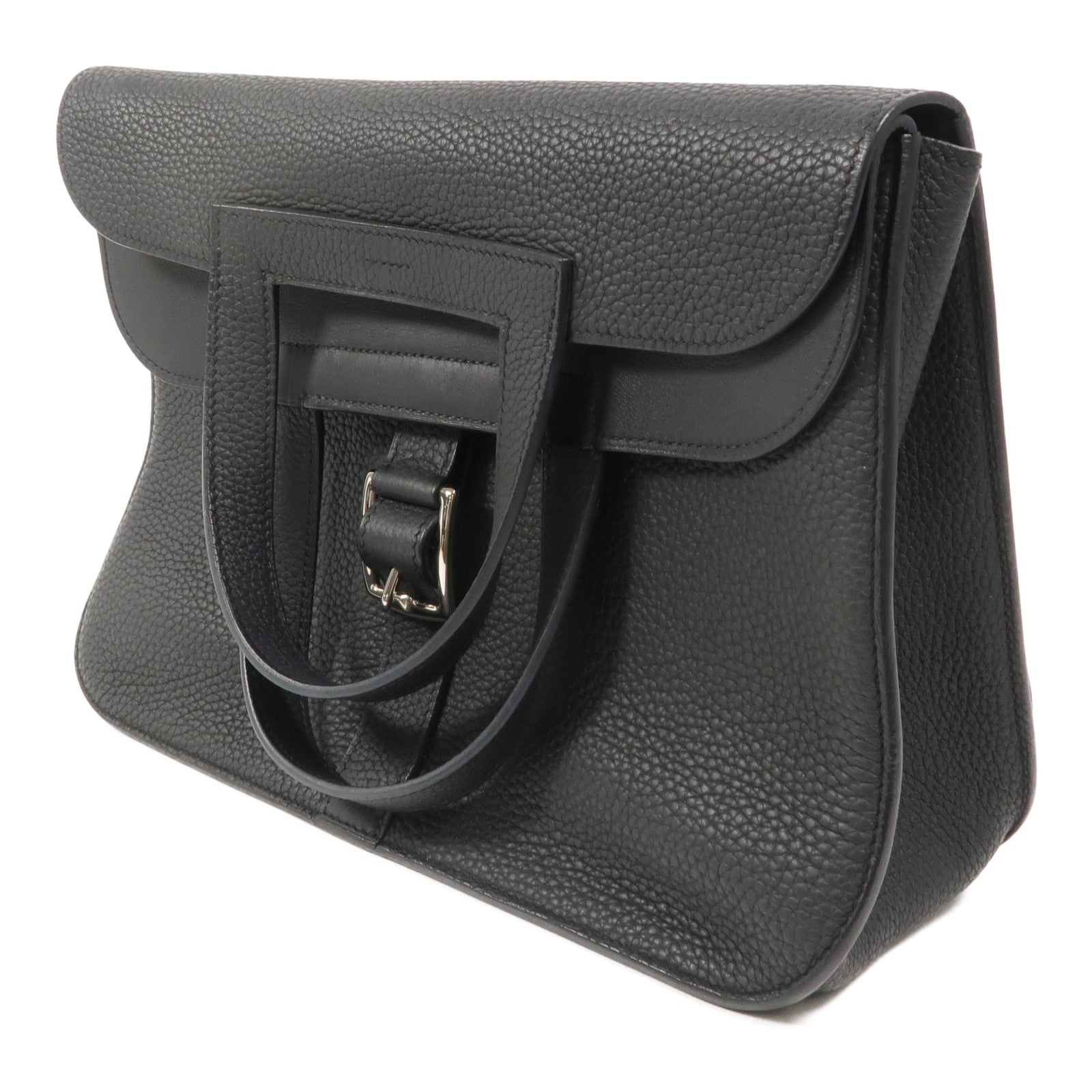 HERMES Halzan 31手挽肩背兩用袋Noir
