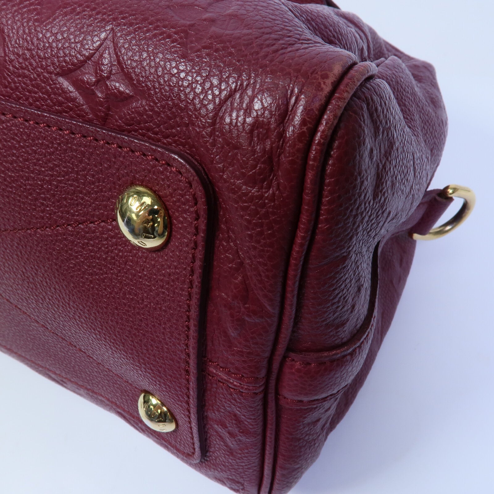 LOUIS VUITTON Monogram Empreinte Speedy Bandouliere 25手挽肩背兩用袋