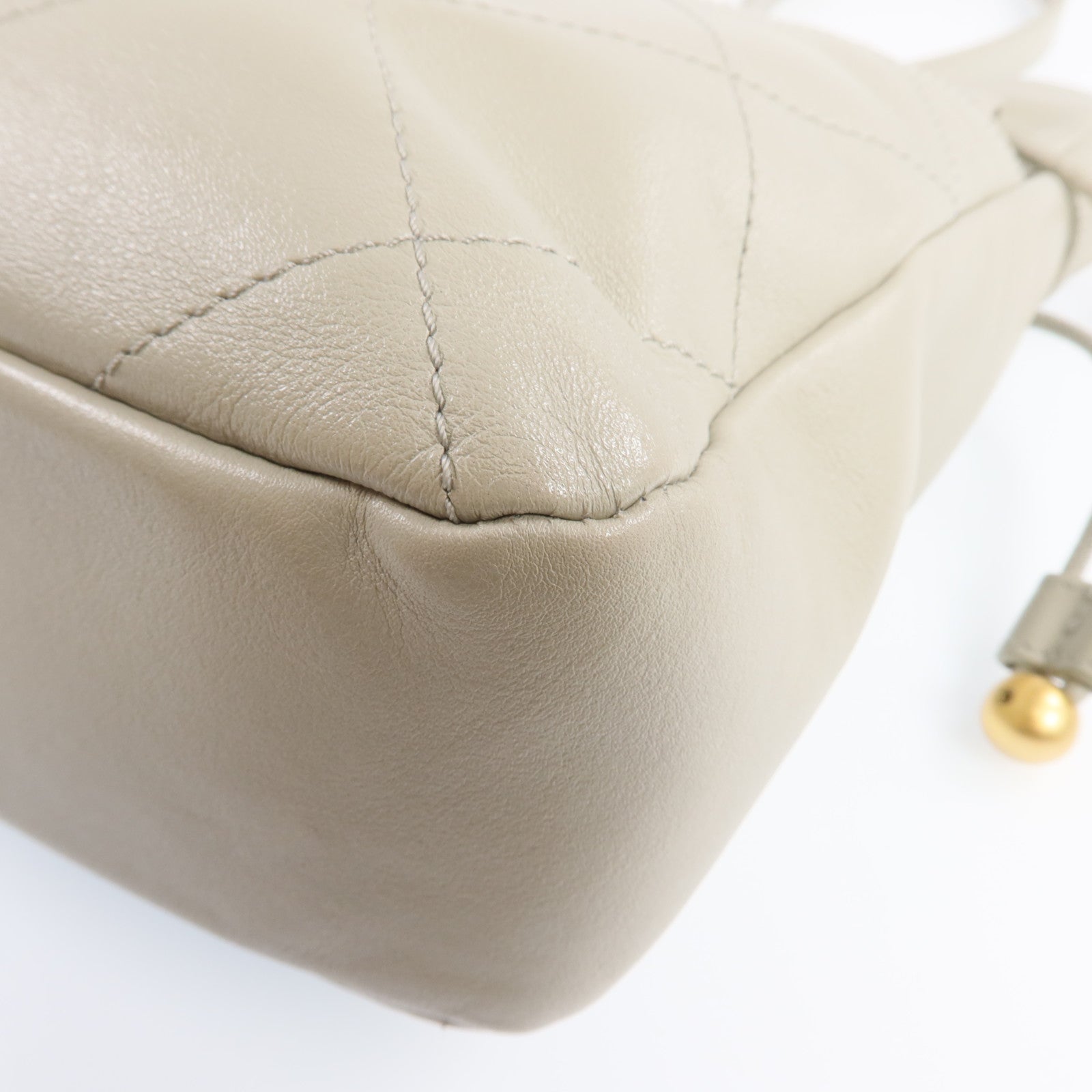 CHANEL 牛皮皮革Chain Shoulder Bag金扣鏈帶肩背袋