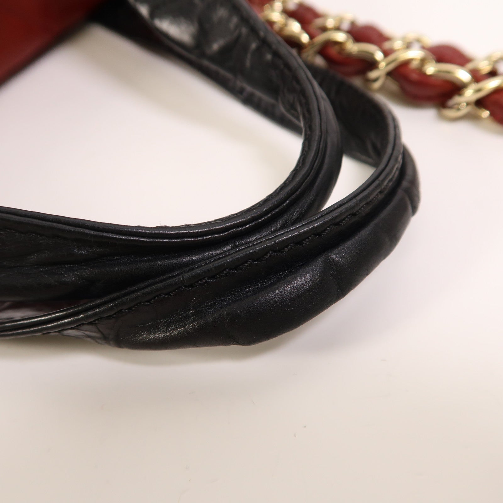 CHANEL 牛皮皮革/羊皮皮革Classic Portobello Tote金扣手挽肩背兩用袋