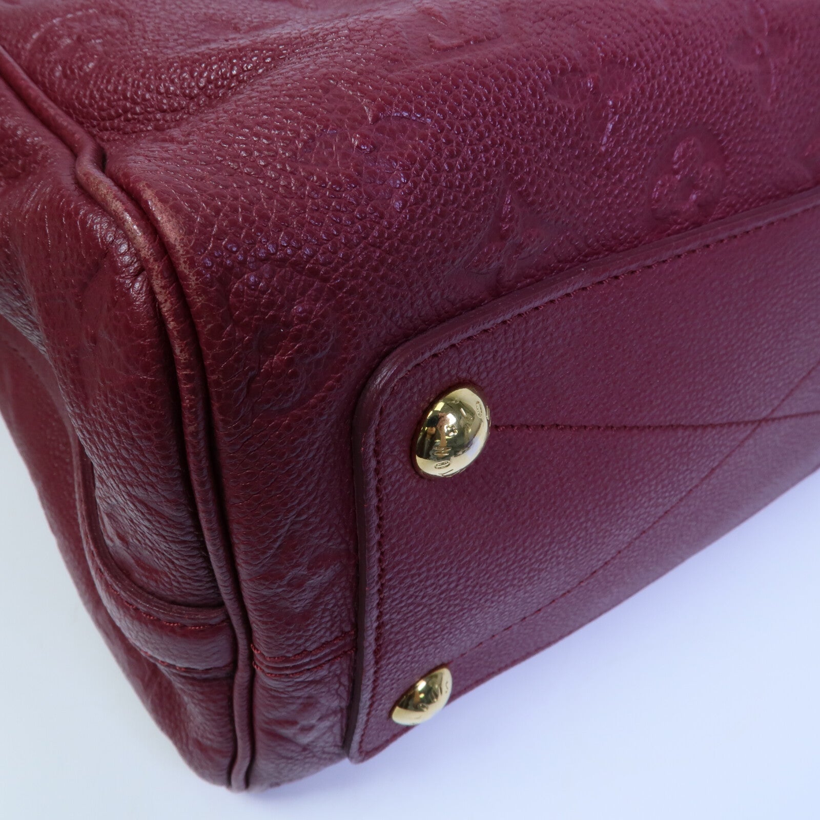 LOUIS VUITTON Monogram Empreinte Speedy Bandouliere 25手挽肩背兩用袋
