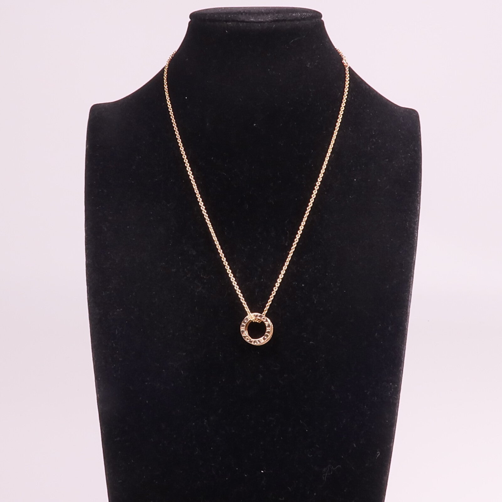 BVLGARI 【激減優惠】18K玫瑰金B.zero1 Necklace鑽石項鍊