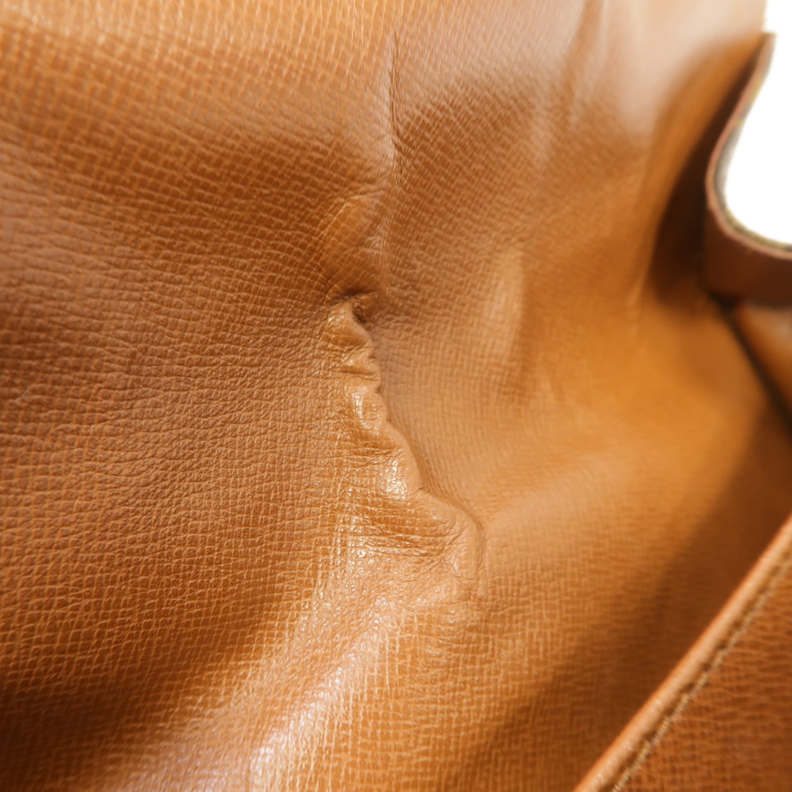 LOUIS VUITTON Monogram Cartouchiere金扣肩背袋棕色