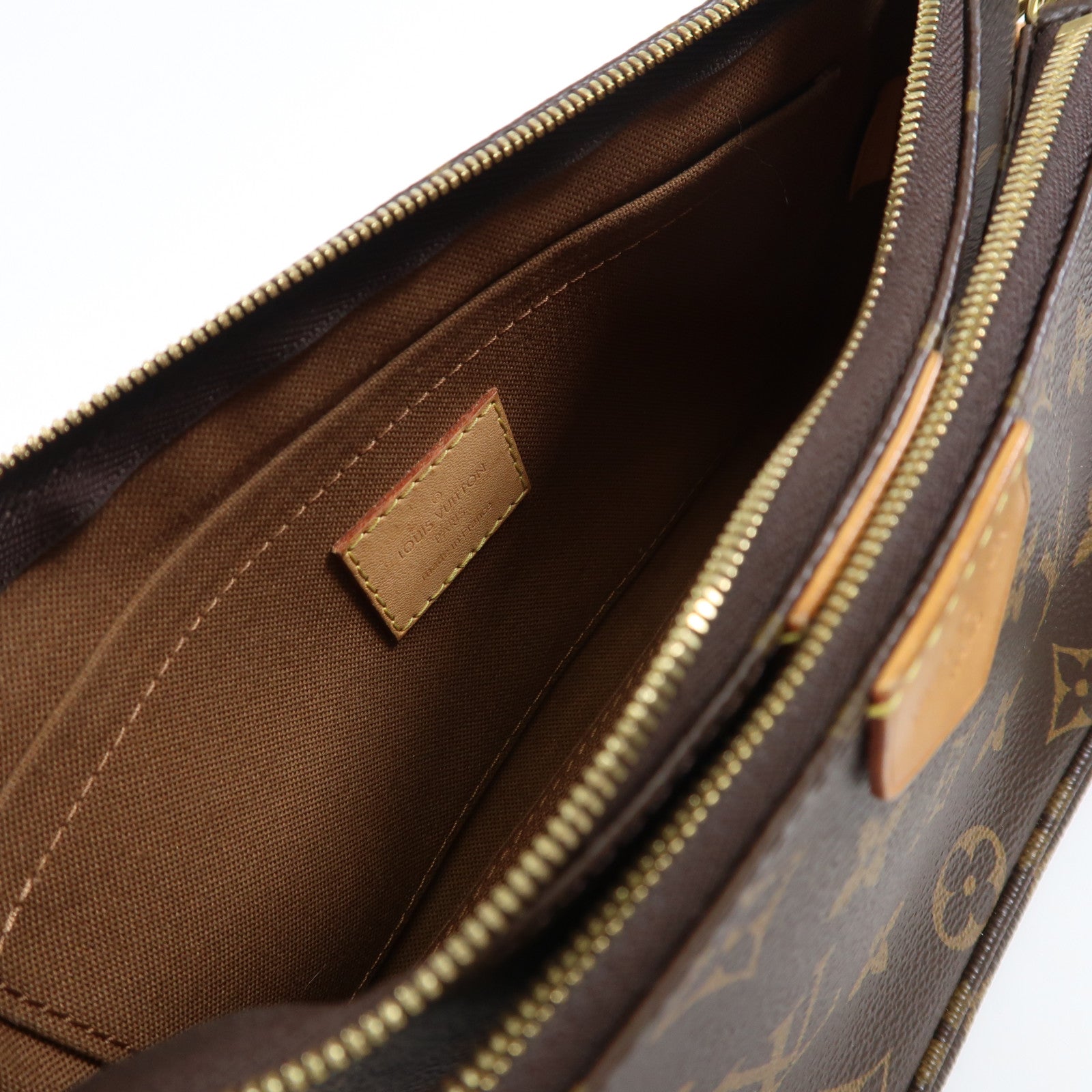 LOUIS VUITTON Monogram Multi Pochette Accessoires金扣肩背袋