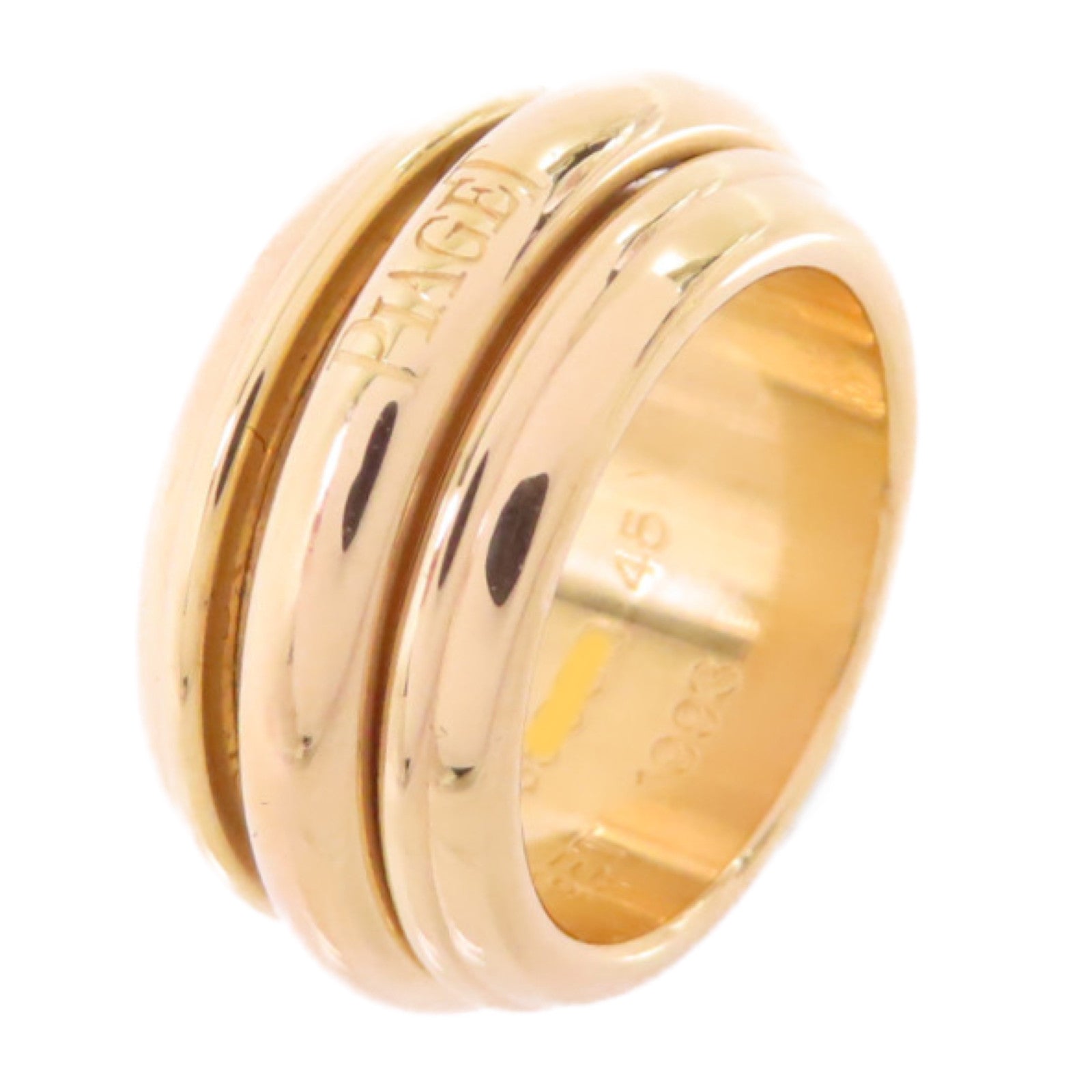 PIAGET 18K黃金Possession Ring戒指US#3.25/#45
