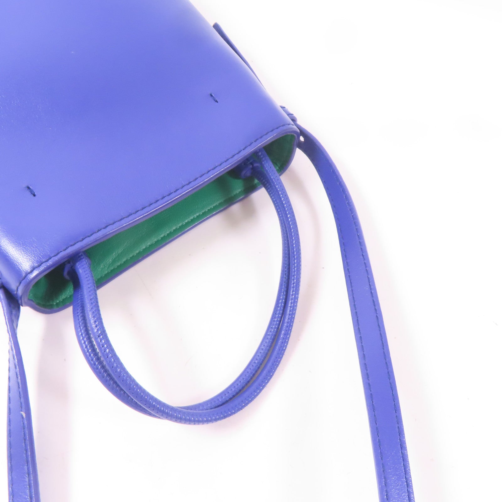 Chloe 牛皮皮革Shoulder Bag手挽肩背兩用袋藍色