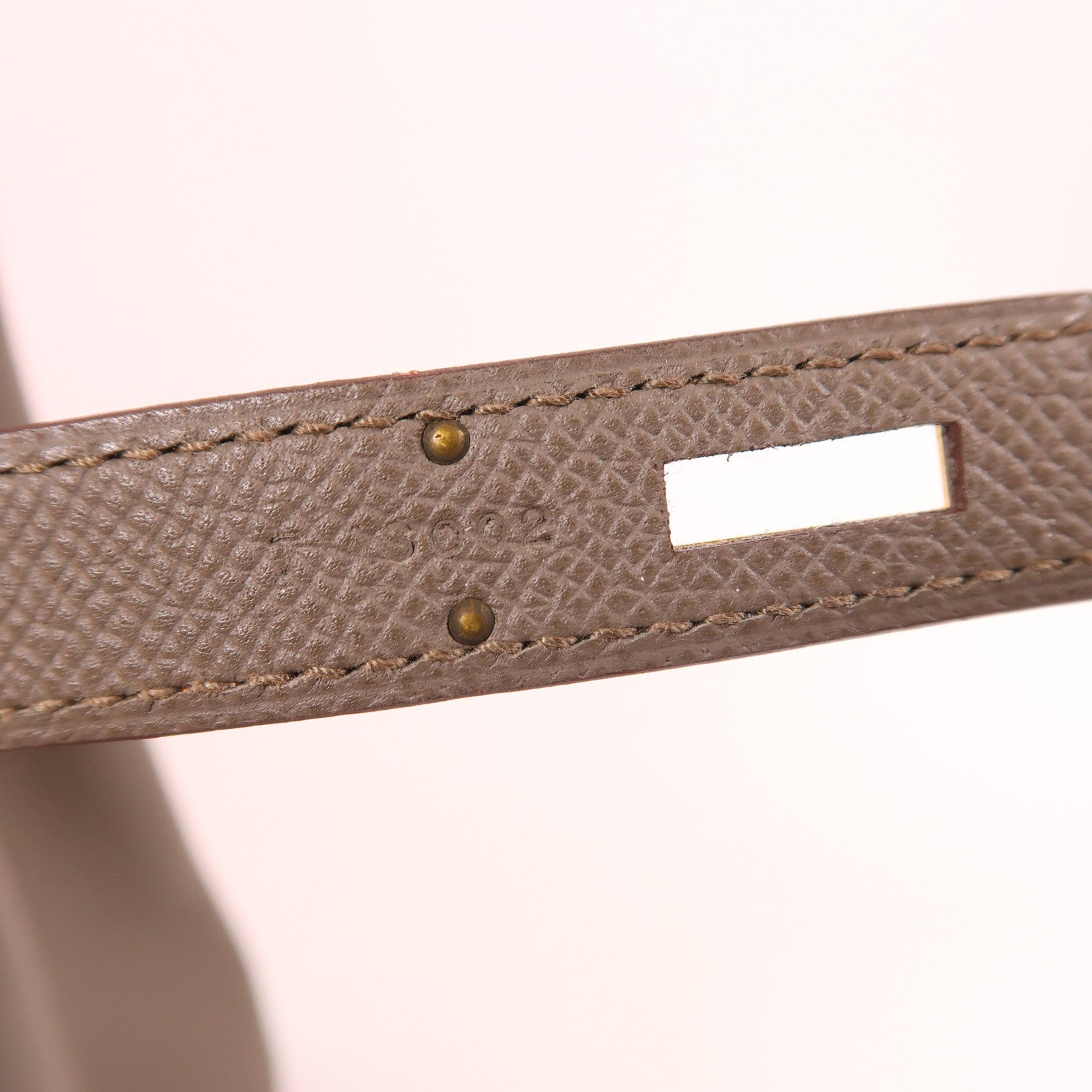 HERMES Epsom皮革Birkin 30金扣手挽袋