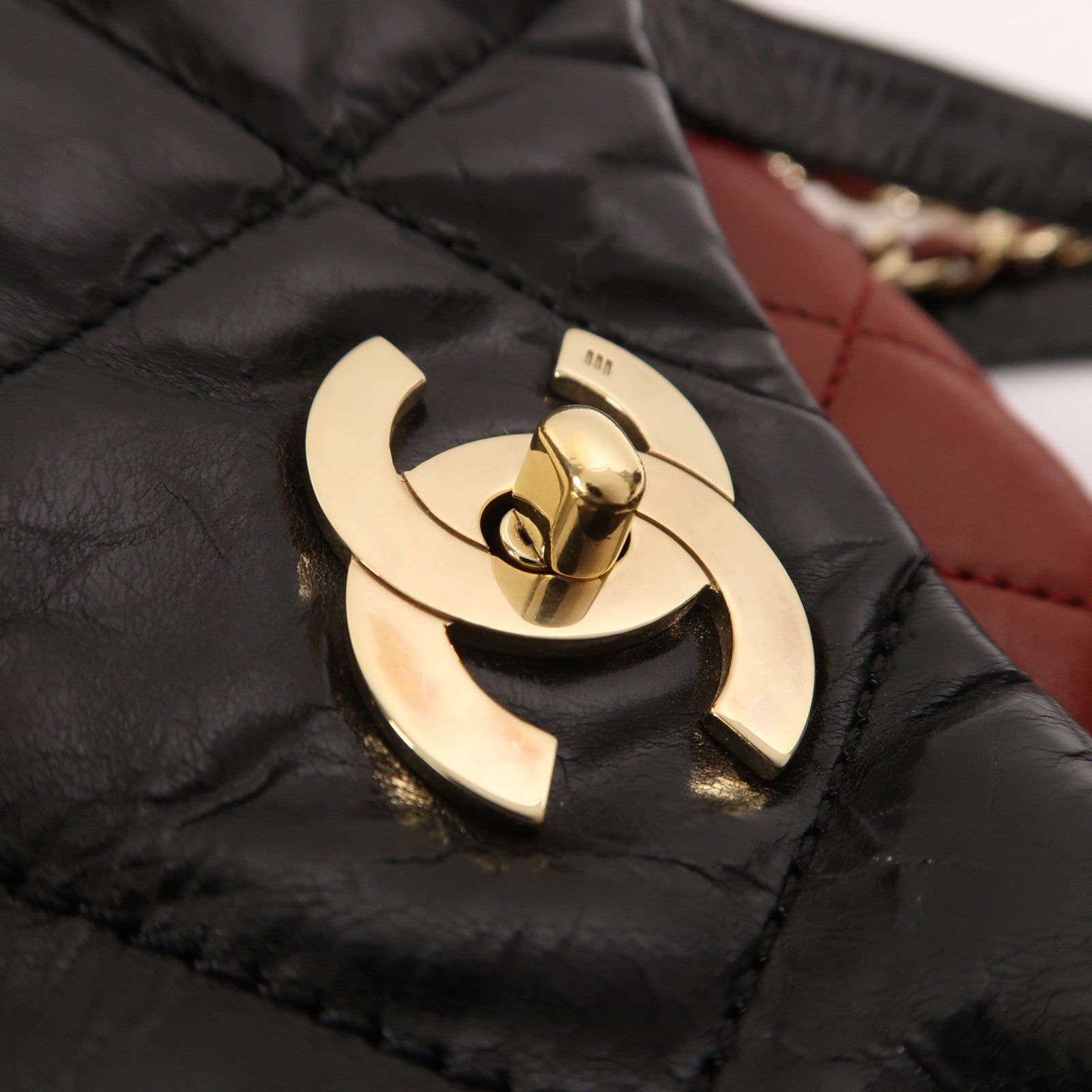 CHANEL 牛皮皮革/羊皮皮革Classic Portobello Tote金扣手挽肩背兩用袋
