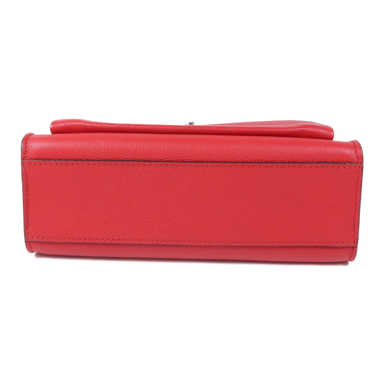 LOUIS VUITTON 牛皮皮革My Lockme BB銀扣鏈帶肩背袋