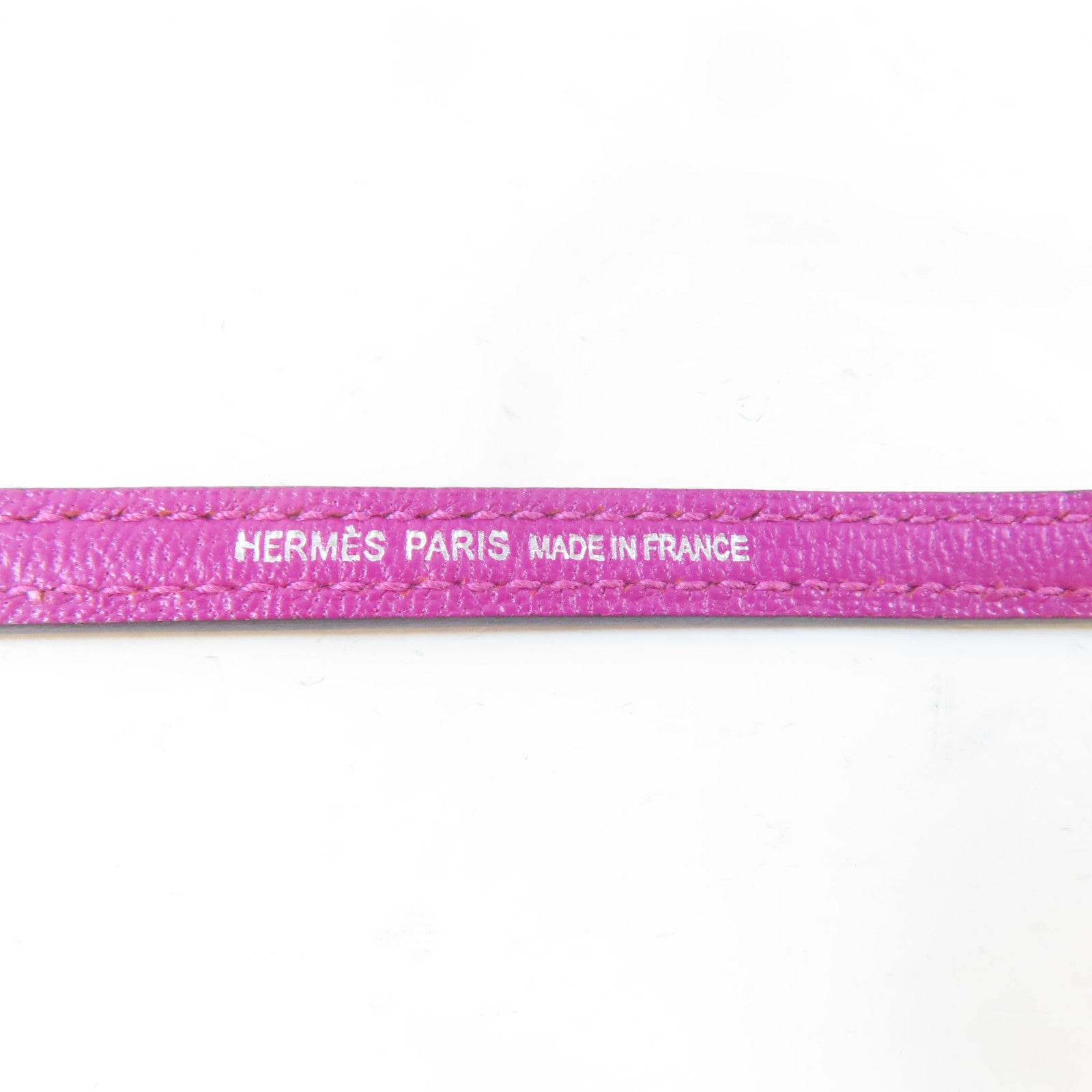 HERMES 【激減優惠】Chevre皮革Mini Bolide 1923銀扣手挽肩背兩用袋Rose Purple/桃紫色