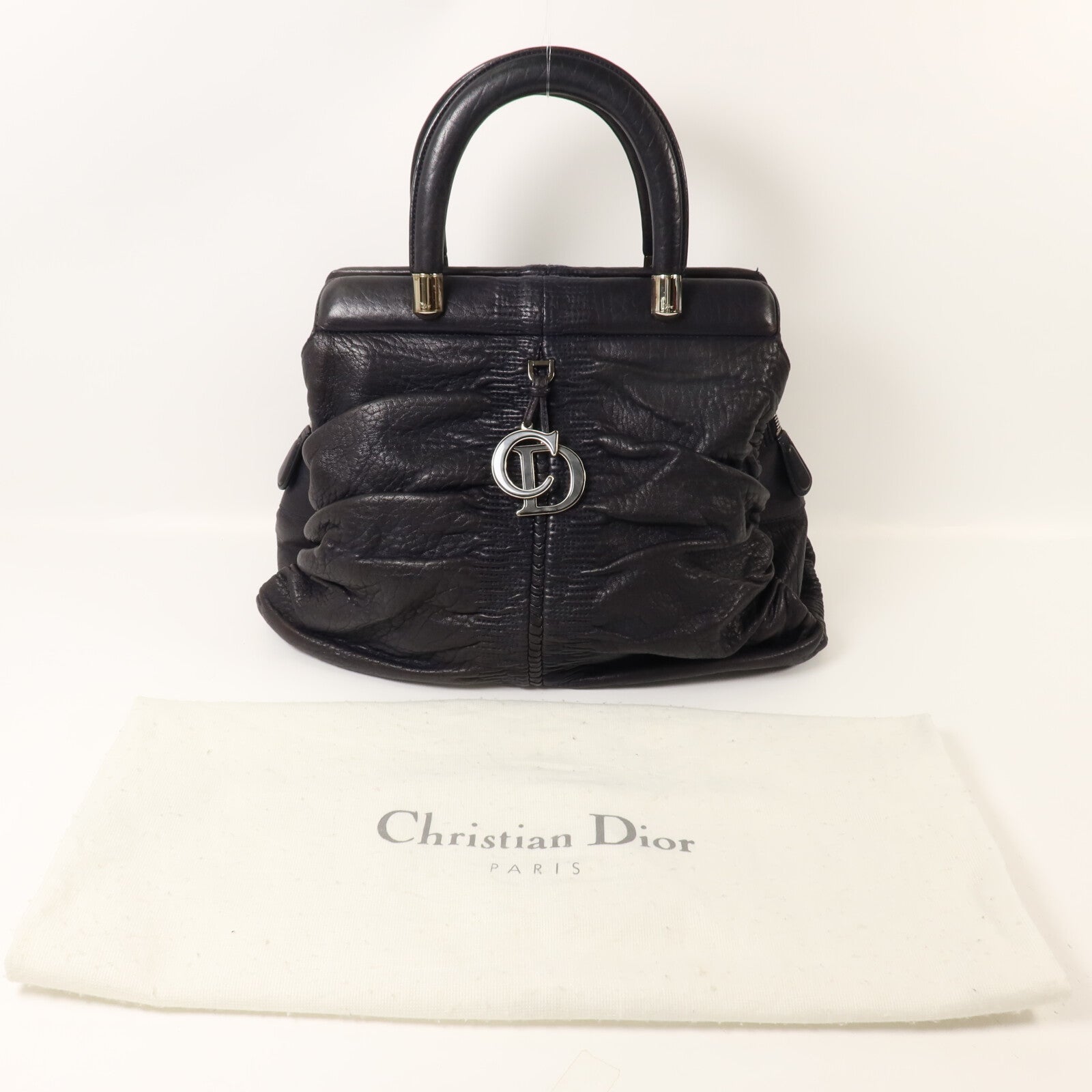 Dior 羊皮皮革Karenina Bag手挽袋