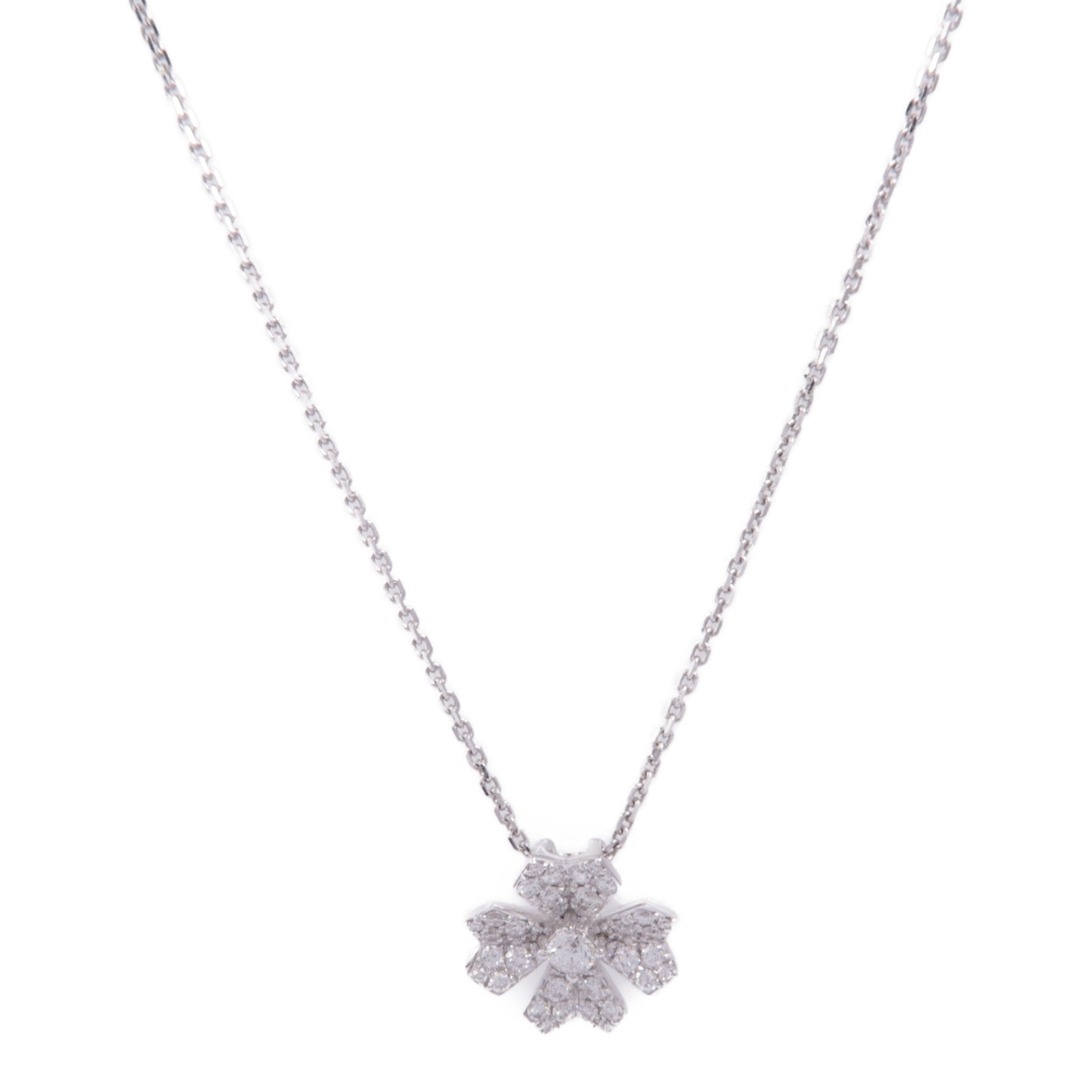 JEWELRY 18K白金Diamond Necklace鑽石項鍊