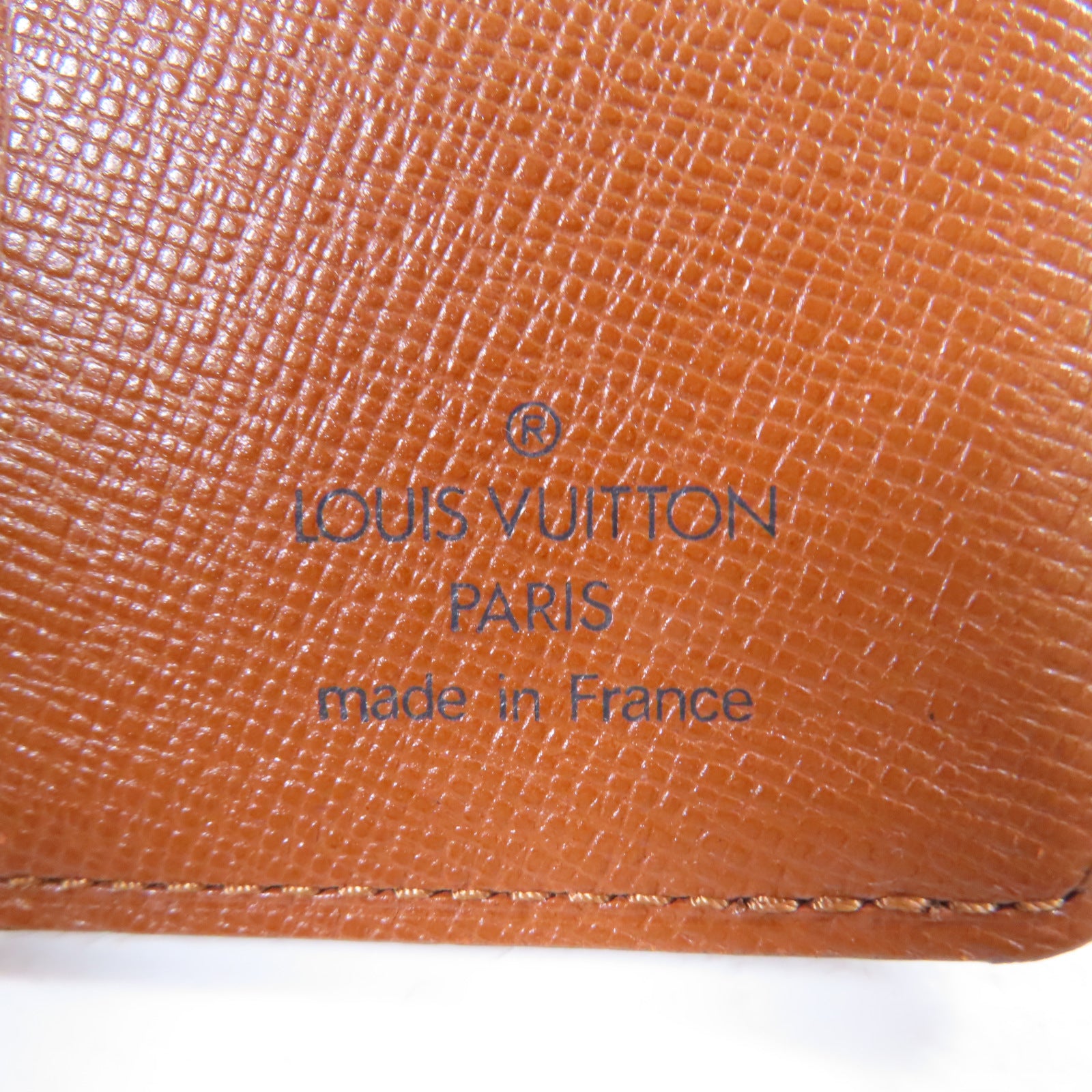 LOUIS VUITTON Monogram Pocket Card Case卡片套啡色