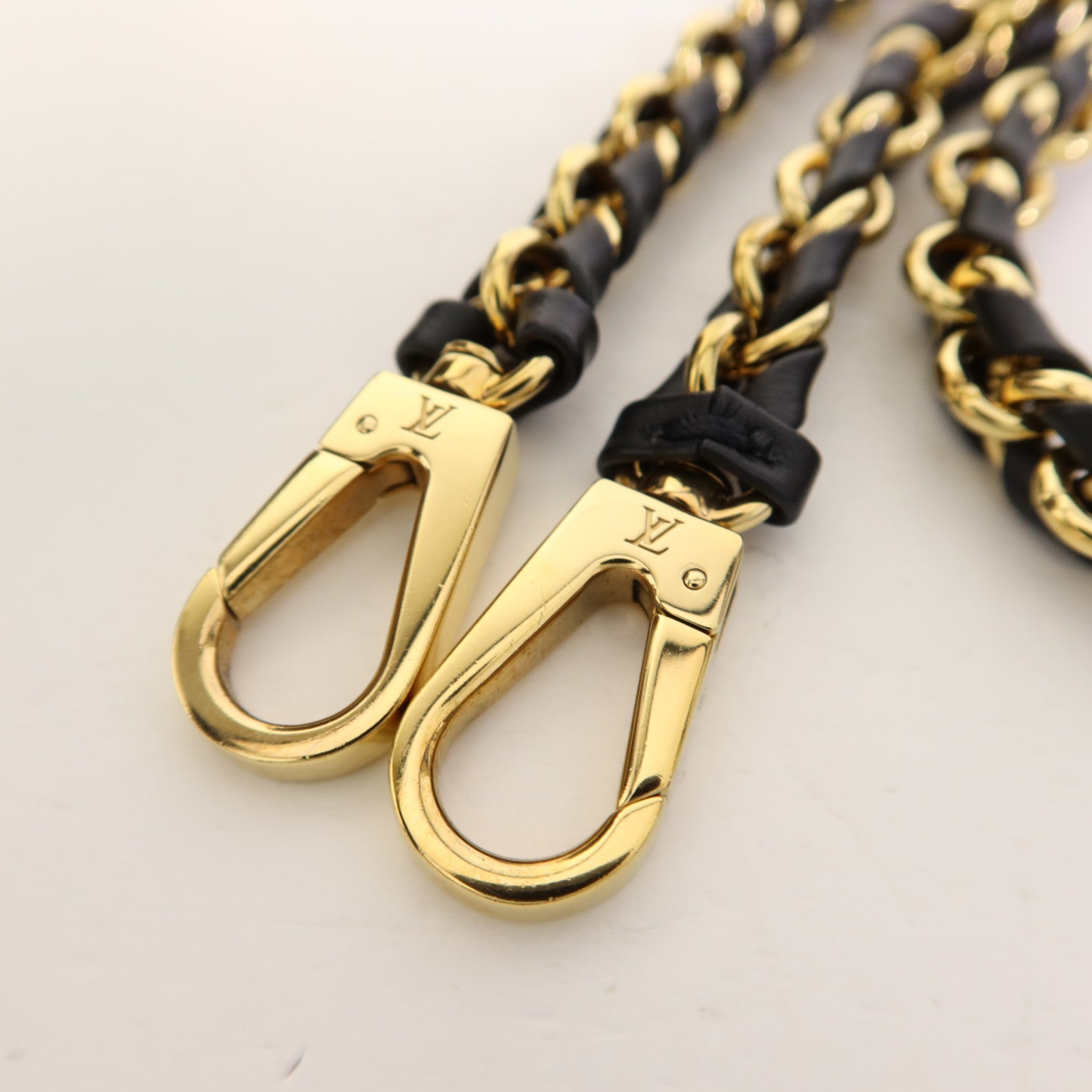 LOUIS VUITTON Monogram Reverse Vanity PM金扣手挽肩背兩用袋棕色