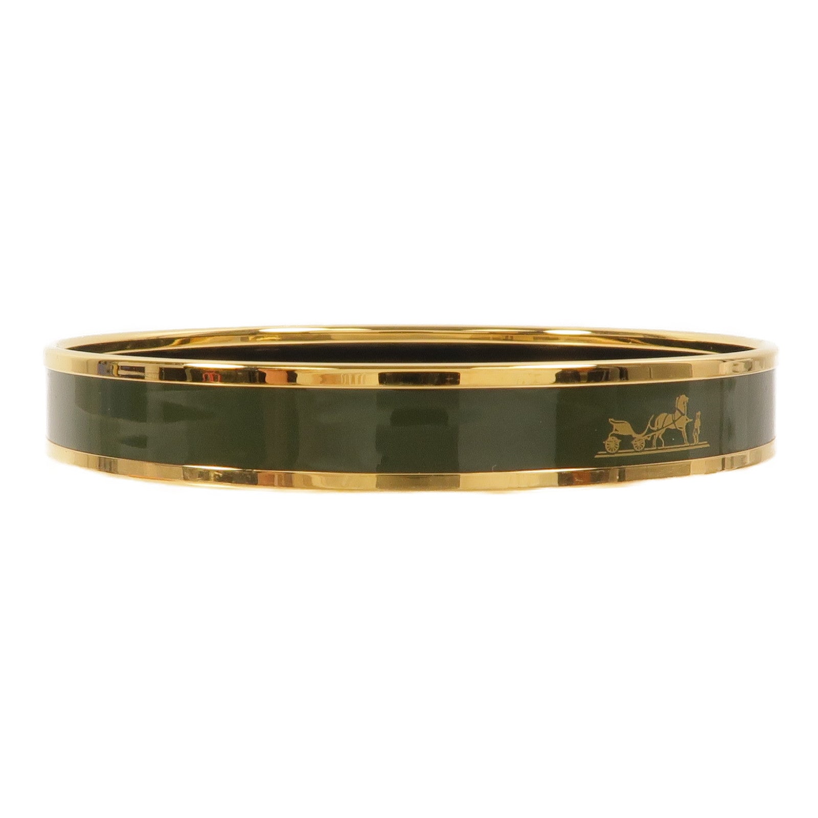 HERMES 金屬Caleche Bangle PM手鐲