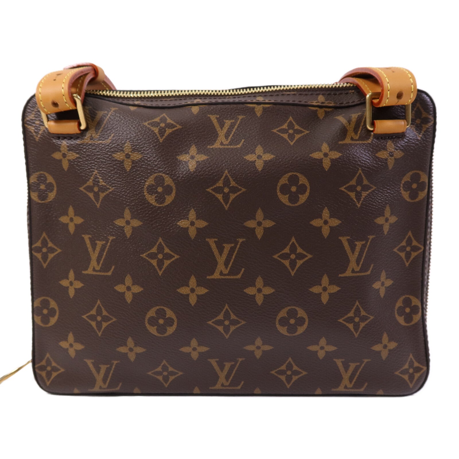 LOUIS VUITTON Monogram Soft Trunk Messenger PM金扣肩背袋