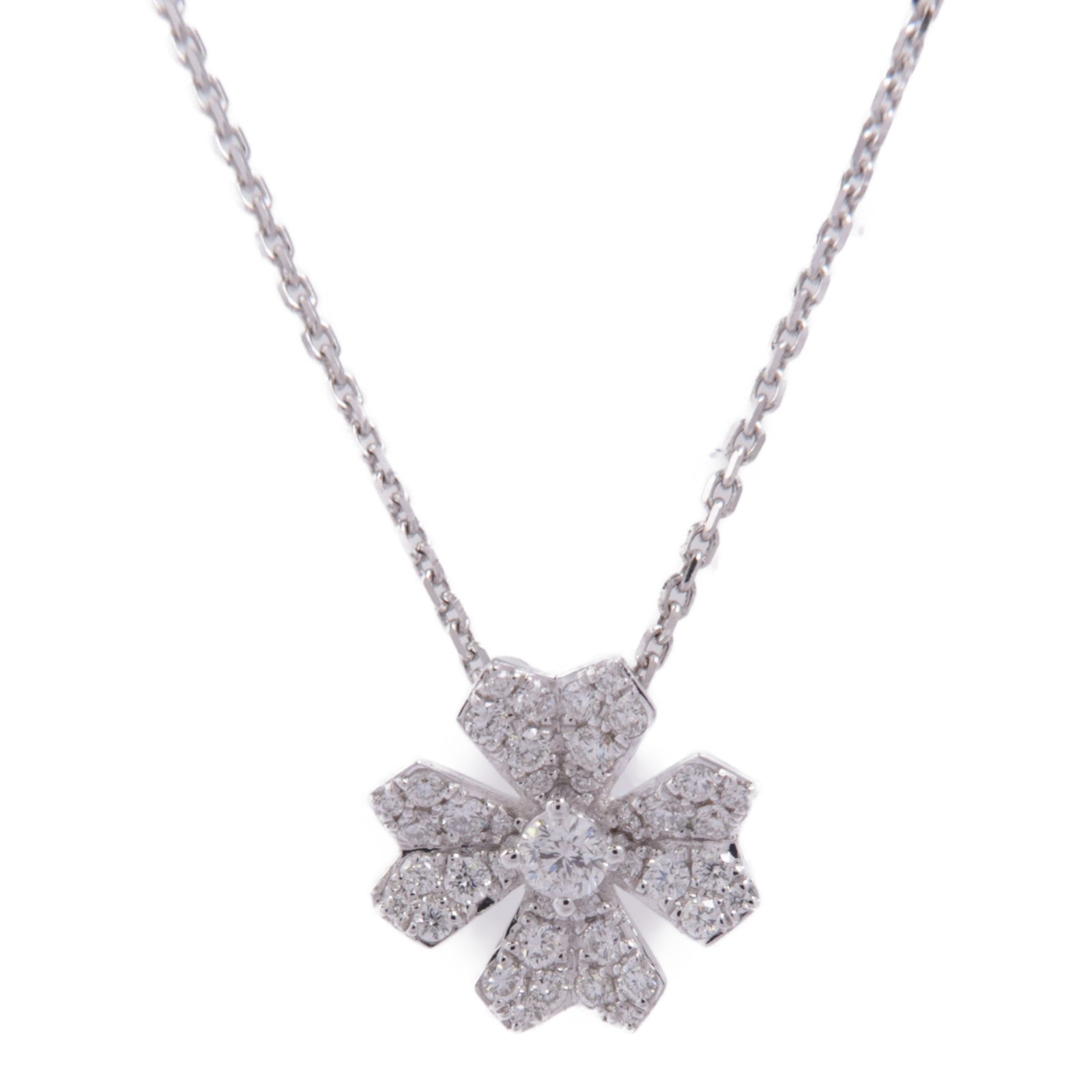 JEWELRY 18K白金Diamond Necklace鑽石項鍊