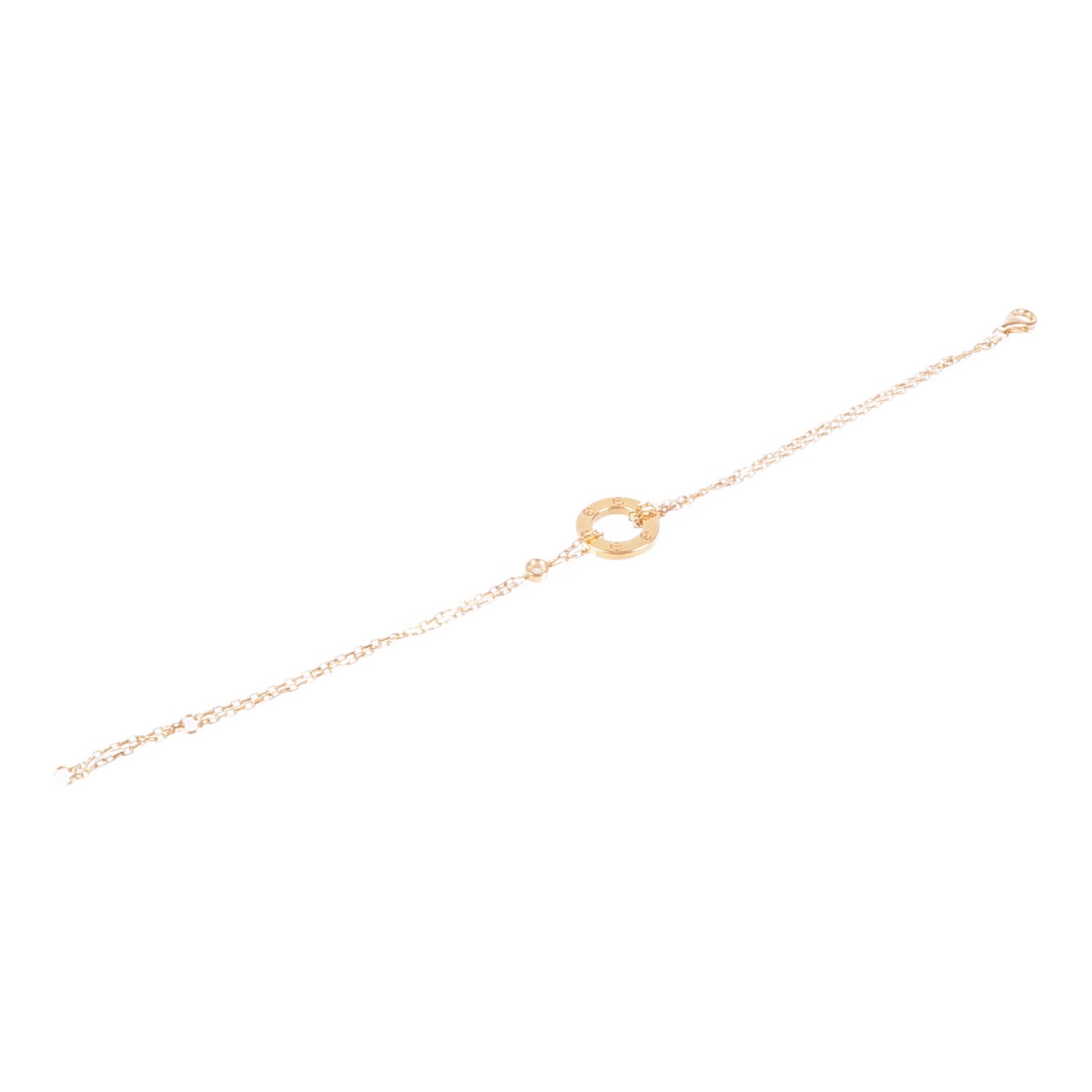 CARTIER 18K玫瑰金Love Bracelet手鏈