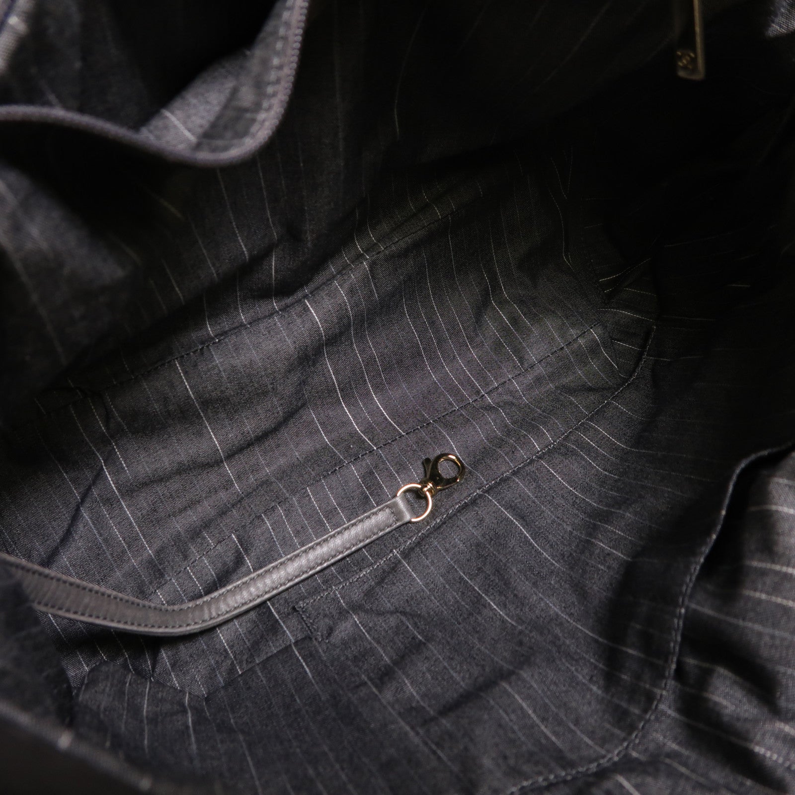 CHANEL 牛皮皮革/羊皮皮革Classic Portobello Tote金扣手挽肩背兩用袋