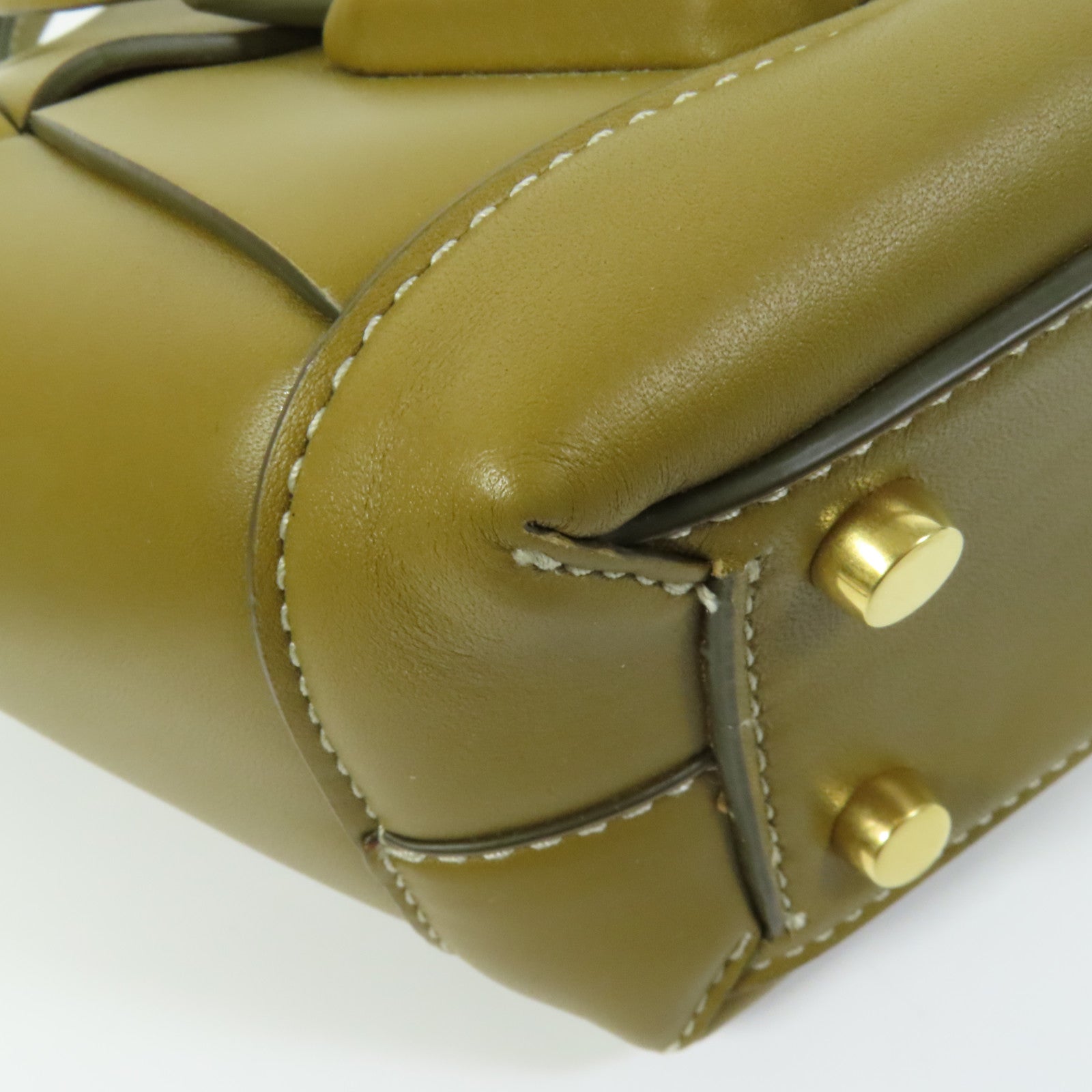 BOTTEGA VENETA 牛皮皮革Mini Arco Tote Bag手挽肩背兩用袋