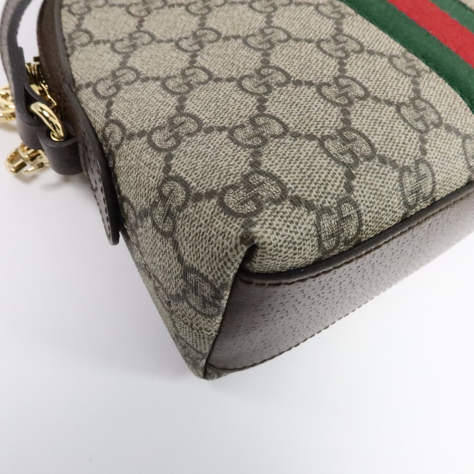 GUCCI 塗層帆布Ophidia GG肩背袋
