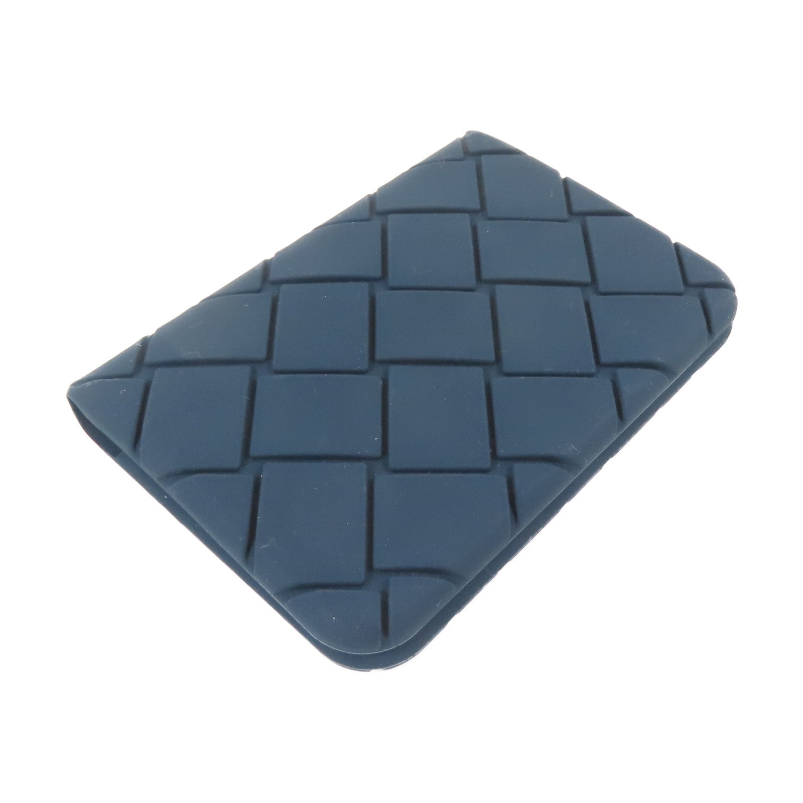 BOTTEGA VENETA PVC Card Case卡片套深藍色