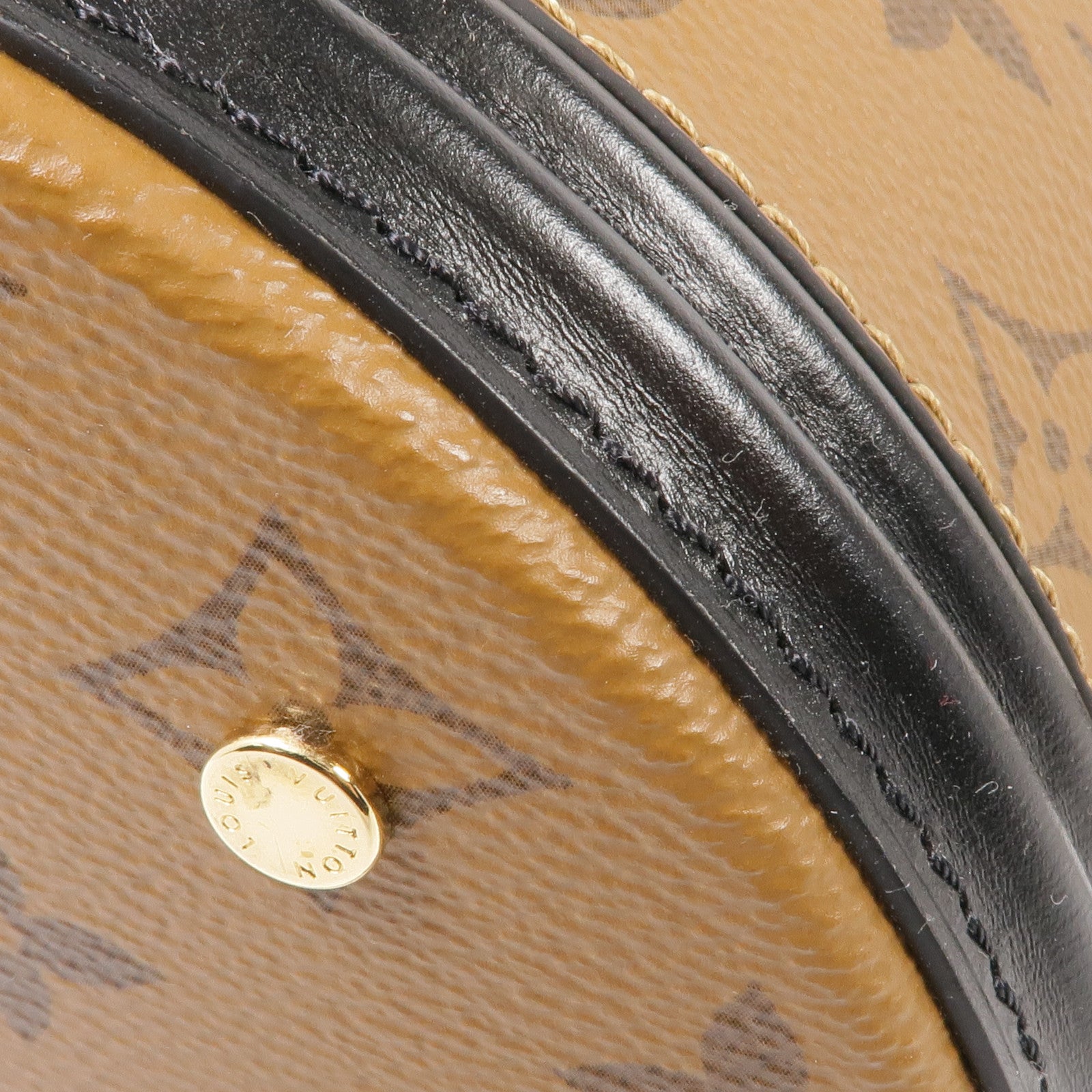 LOUIS VUITTON 【激減優惠】Monogram Reverse Cannes金扣手挽肩背兩用袋