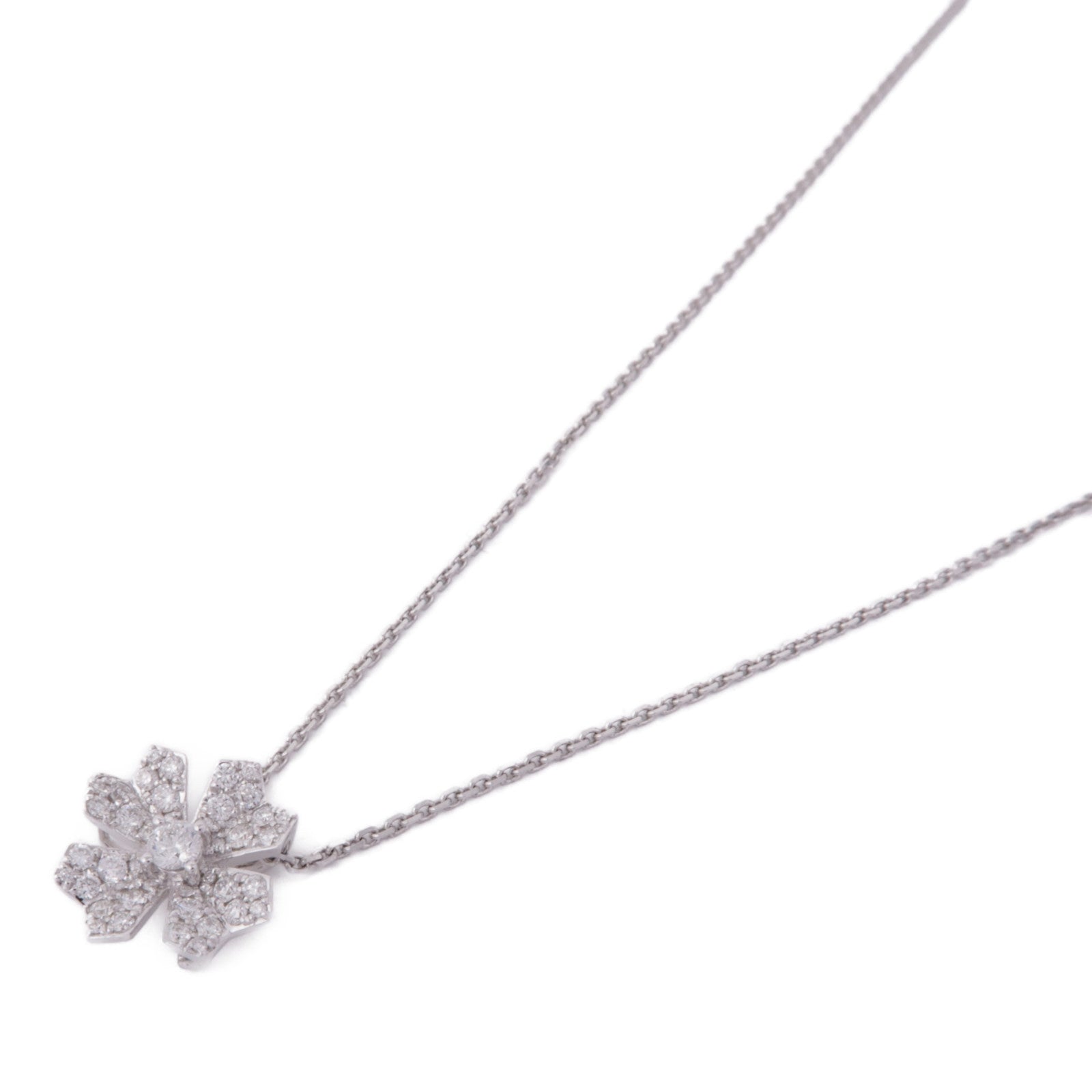 JEWELRY 18K白金Diamond Necklace鑽石項鍊