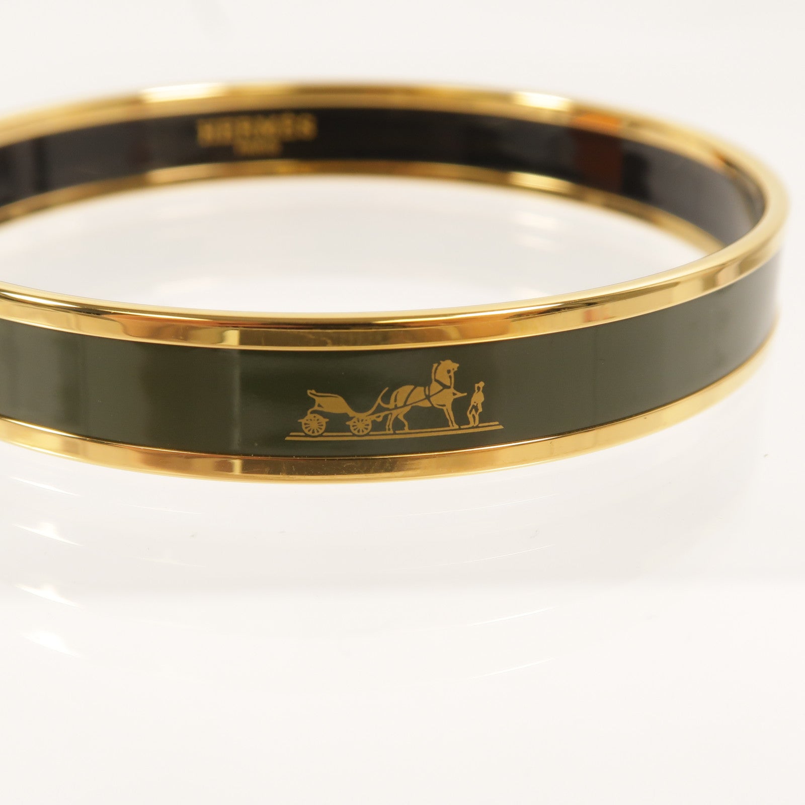 HERMES 金屬Caleche Bangle PM手鐲