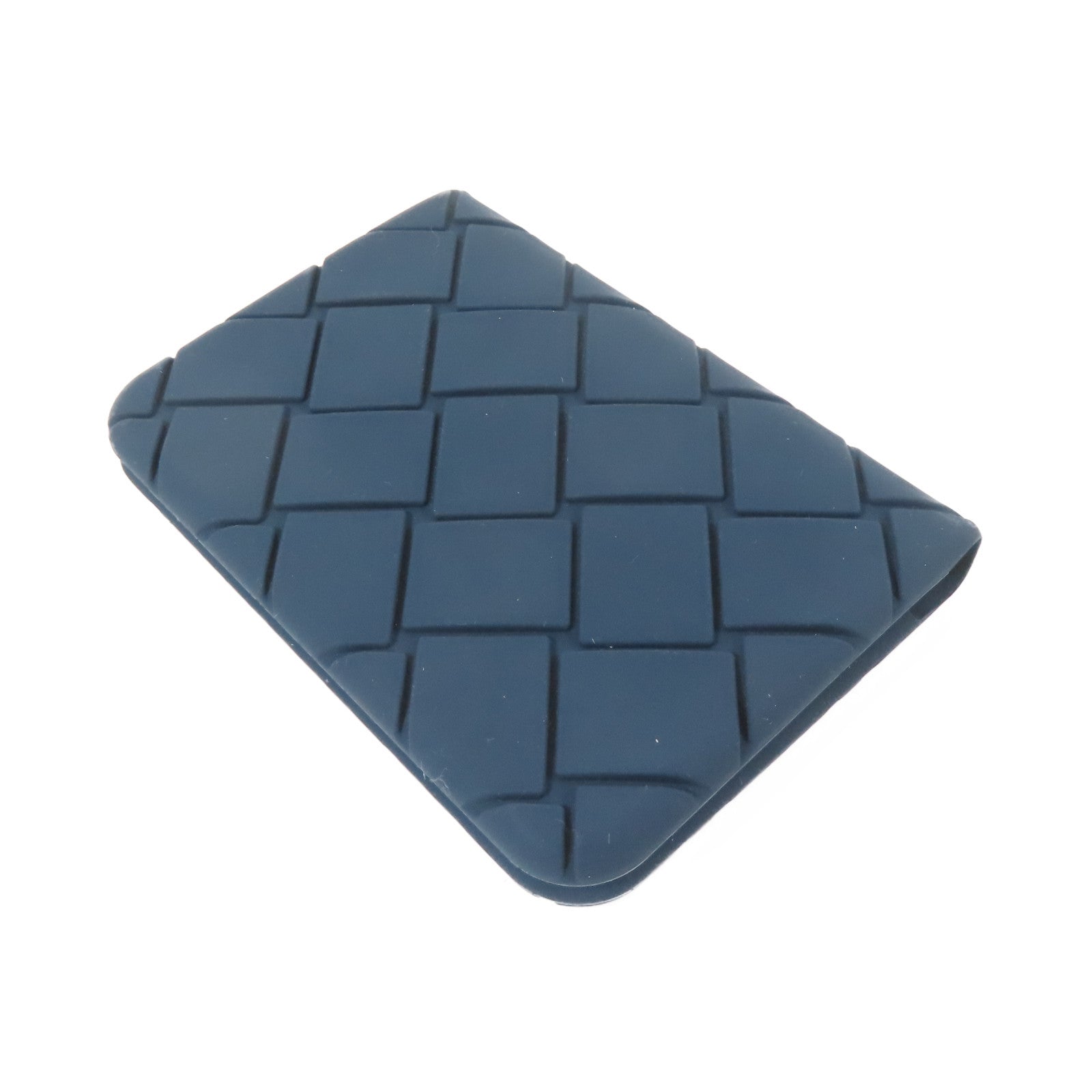 BOTTEGA VENETA PVC Card Case卡片套深藍色
