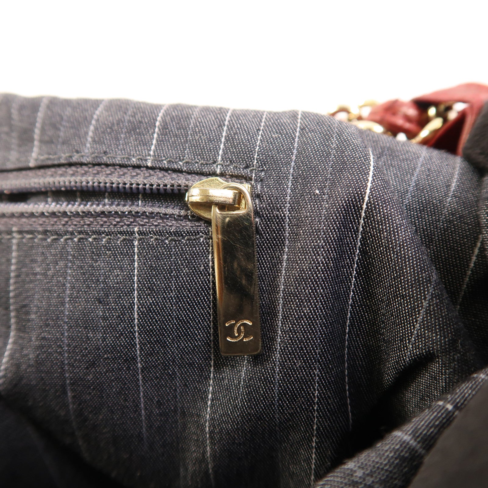 CHANEL 牛皮皮革/羊皮皮革Classic Portobello Tote金扣手挽肩背兩用袋