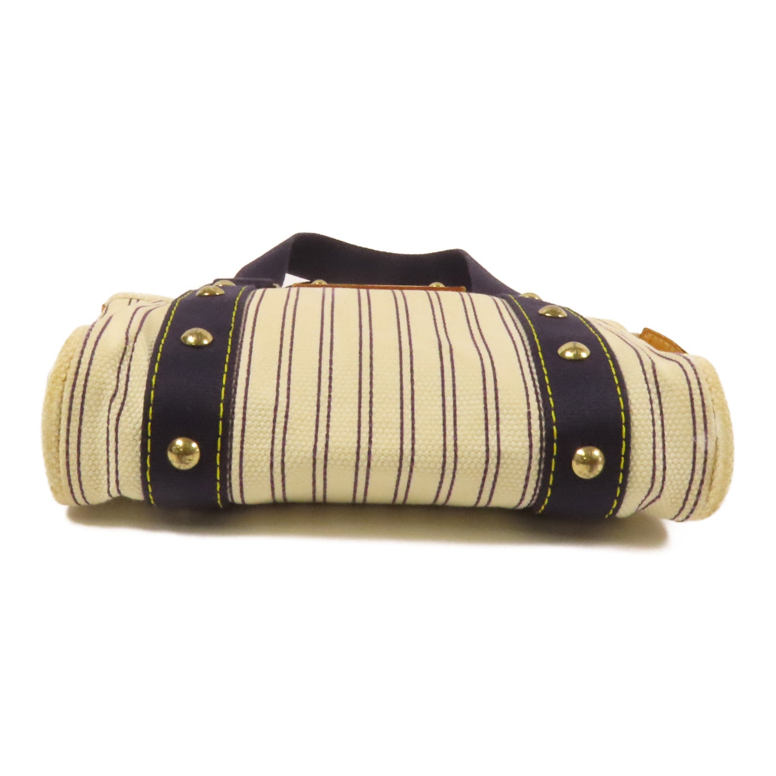 LOUIS VUITTON 帆布Antigua Cabas PM金扣手挽袋
