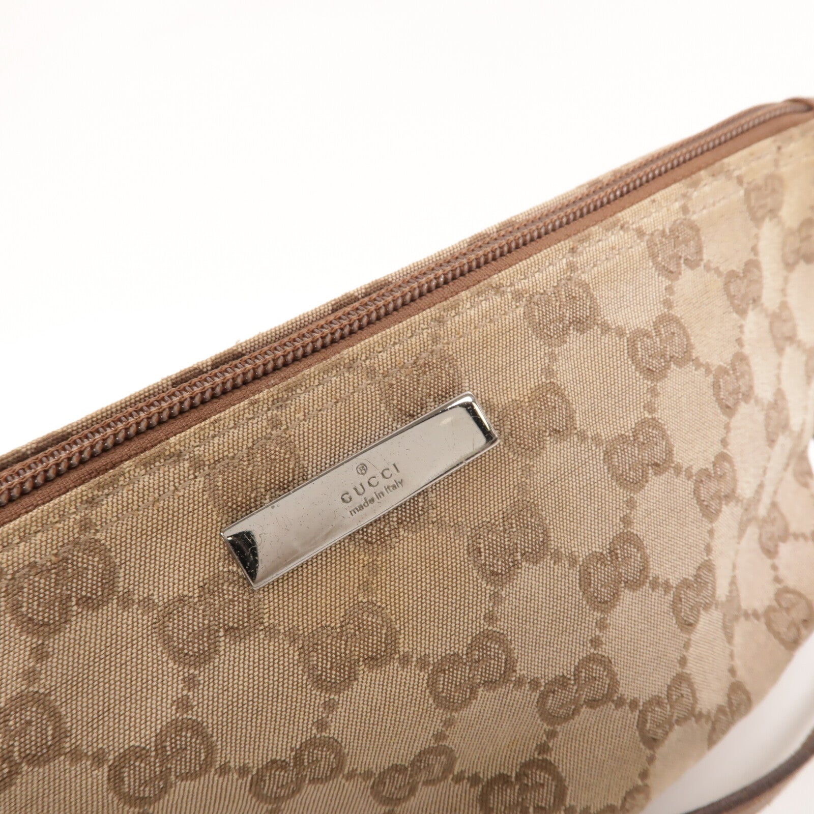GUCCI 帆布Boat Pochette Bag手挽袋