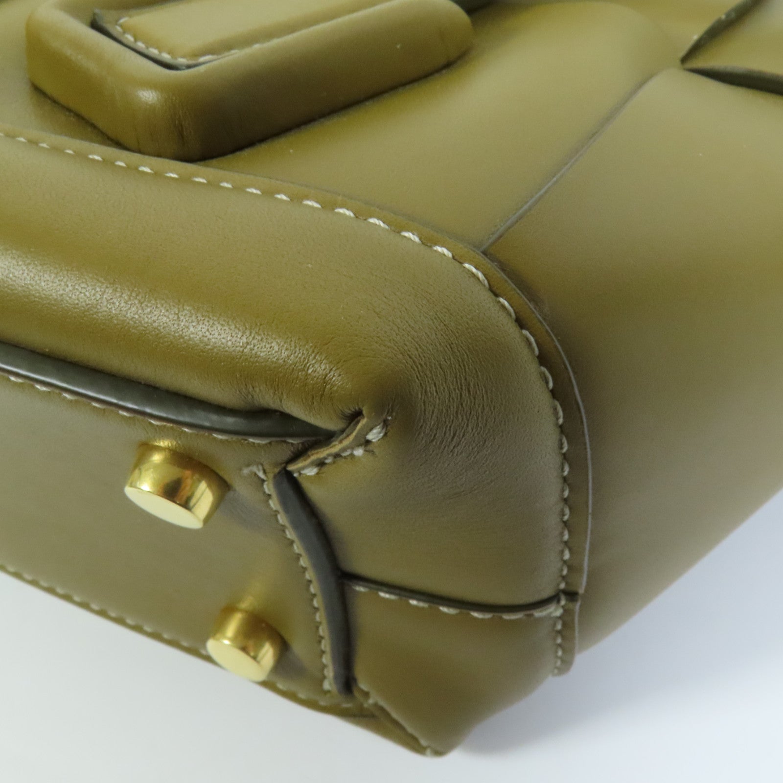 BOTTEGA VENETA 牛皮皮革Mini Arco Tote Bag手挽肩背兩用袋