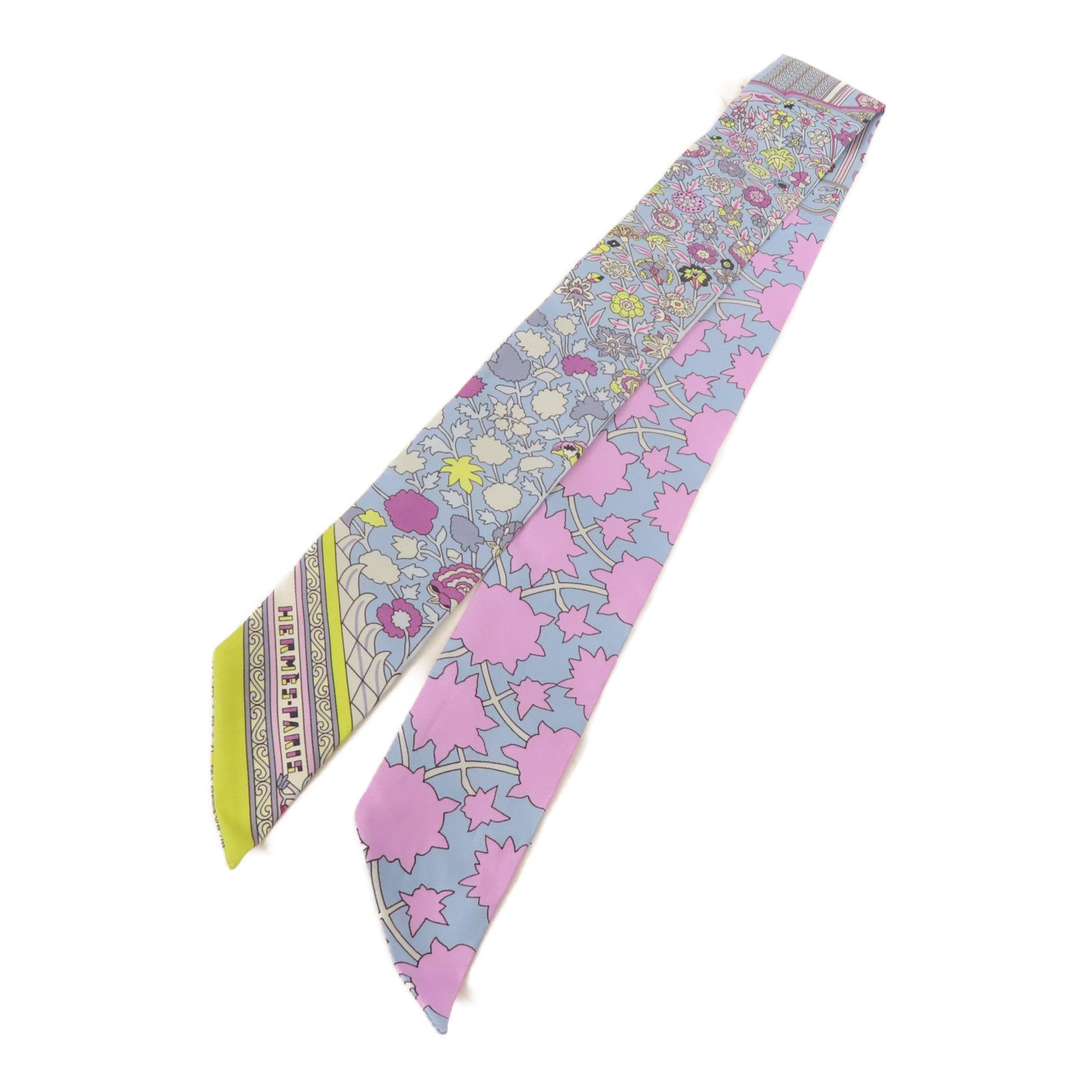 HERMES 絲質Twilly絲巾