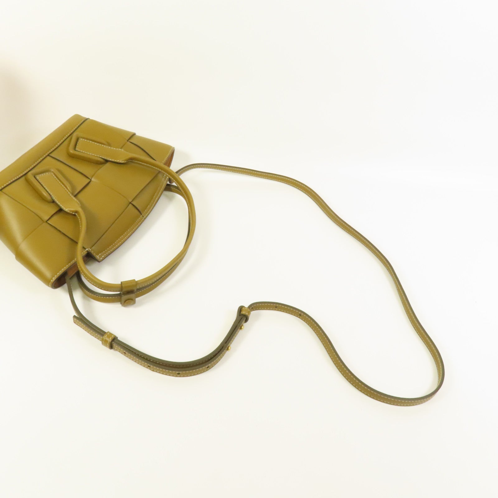 BOTTEGA VENETA 牛皮皮革Mini Arco Tote Bag手挽肩背兩用袋