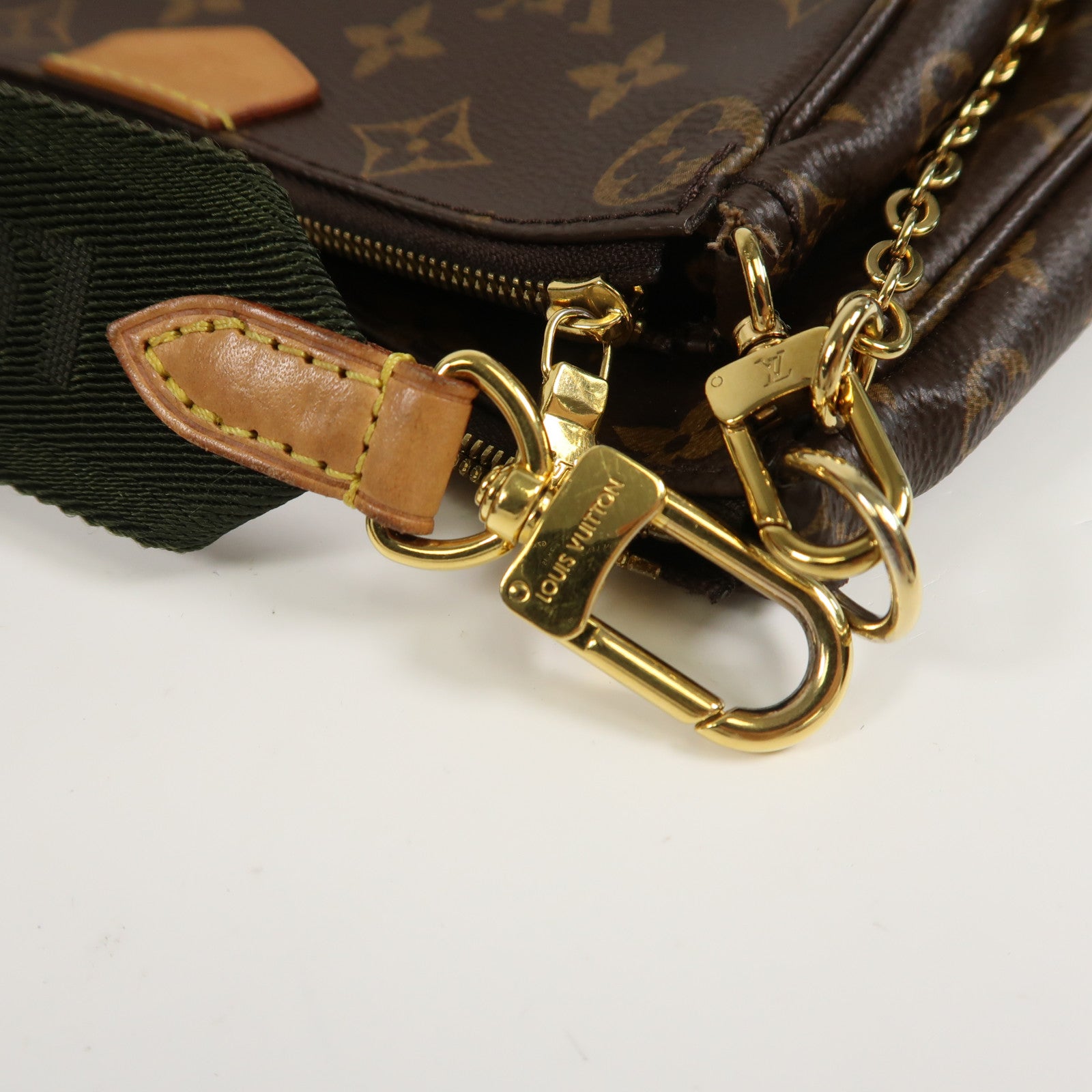 LOUIS VUITTON Monogram Multi Pochette Accessoires金扣肩背袋
