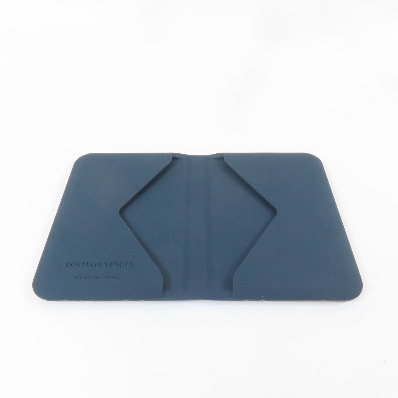 BOTTEGA VENETA PVC Card Case卡片套深藍色