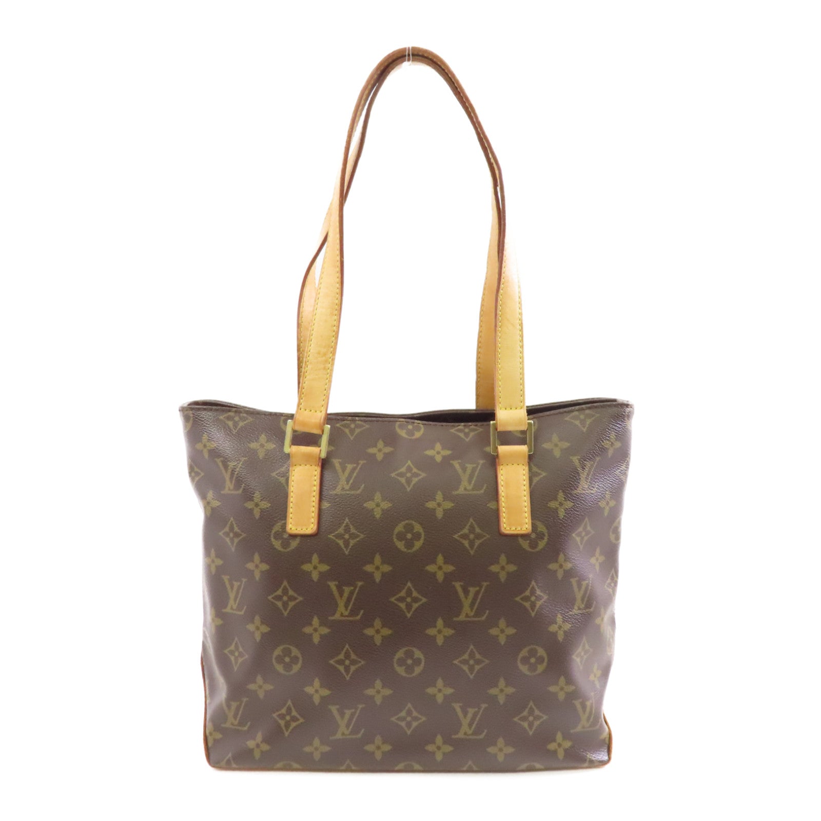 LOUIS VUITTON 【激減優惠】Monogram Cabas Piano金扣肩背袋啡色