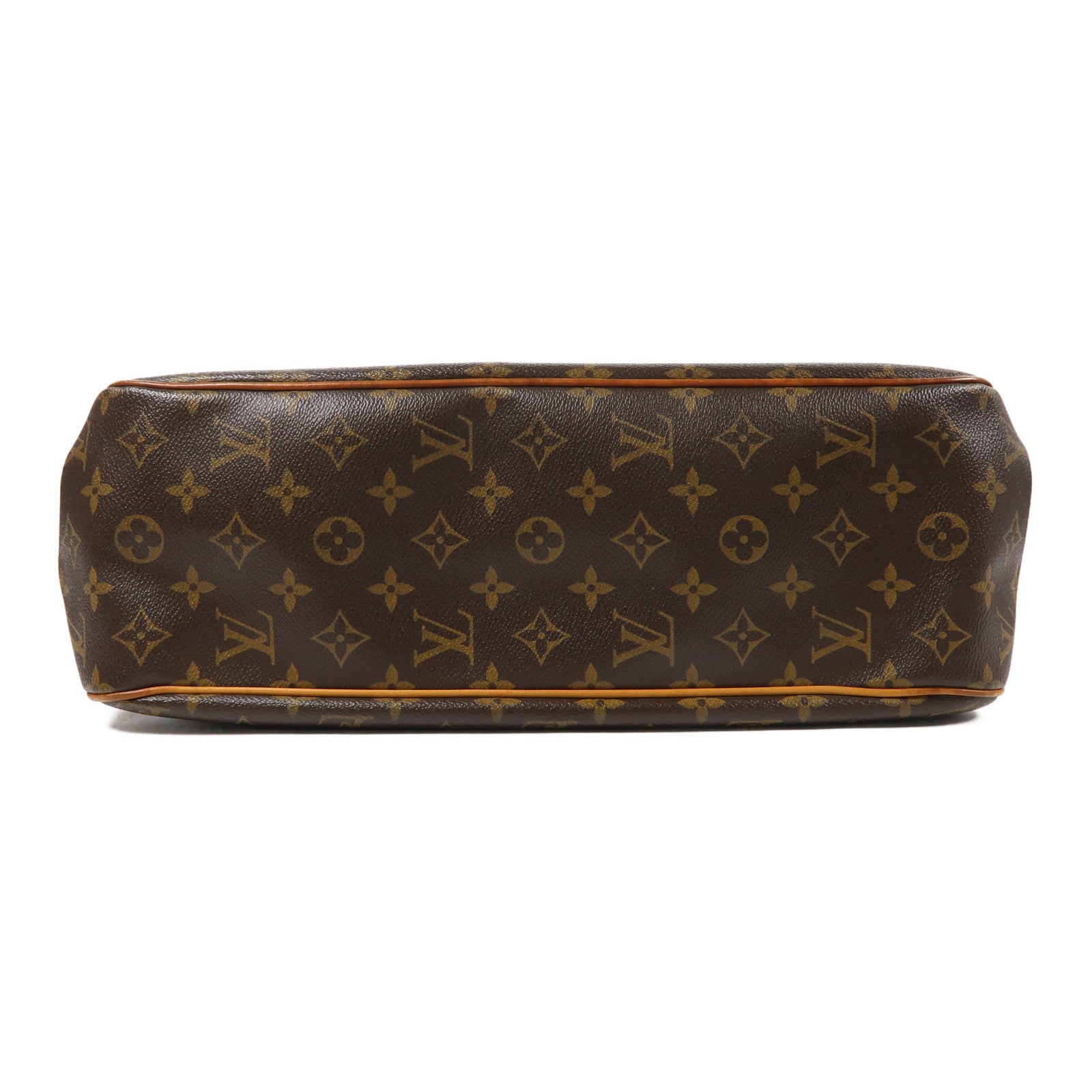 LOUIS VUITTON Monogram Batignolles Horizontal金扣肩背袋棕色