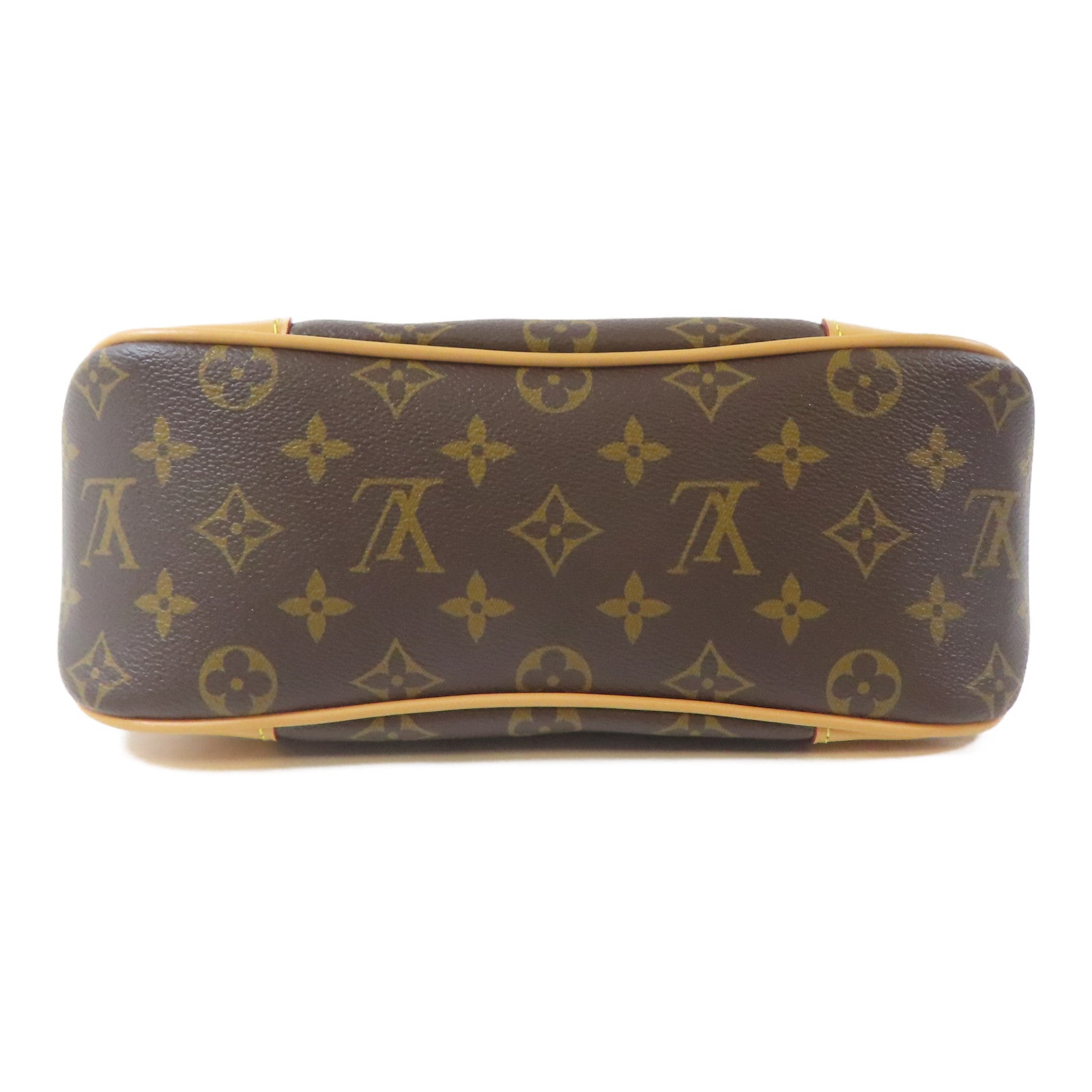 LOUIS VUITTON Monogram Boulogne金扣肩背袋啡色