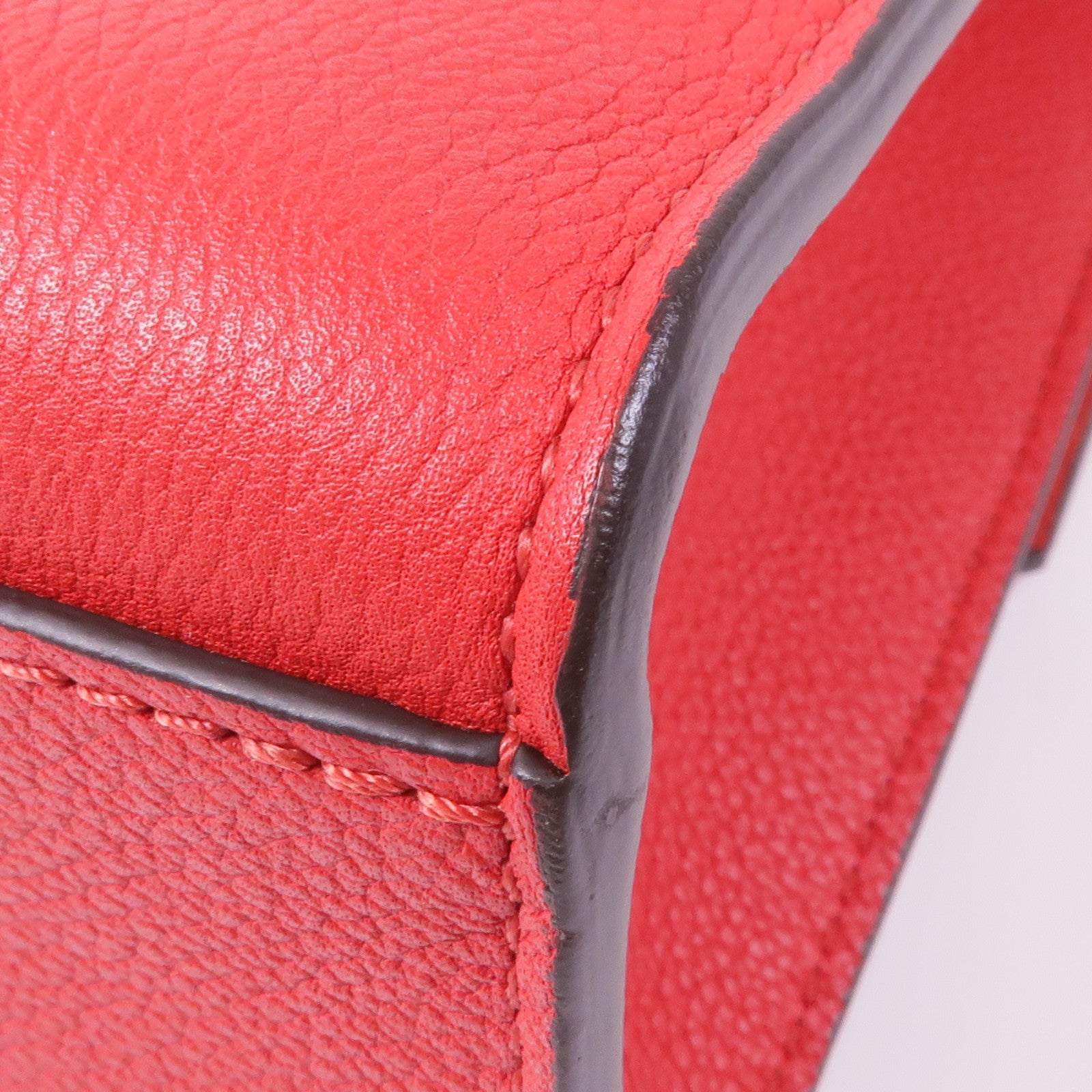 LOUIS VUITTON 牛皮皮革My Lockme BB銀扣鏈帶肩背袋