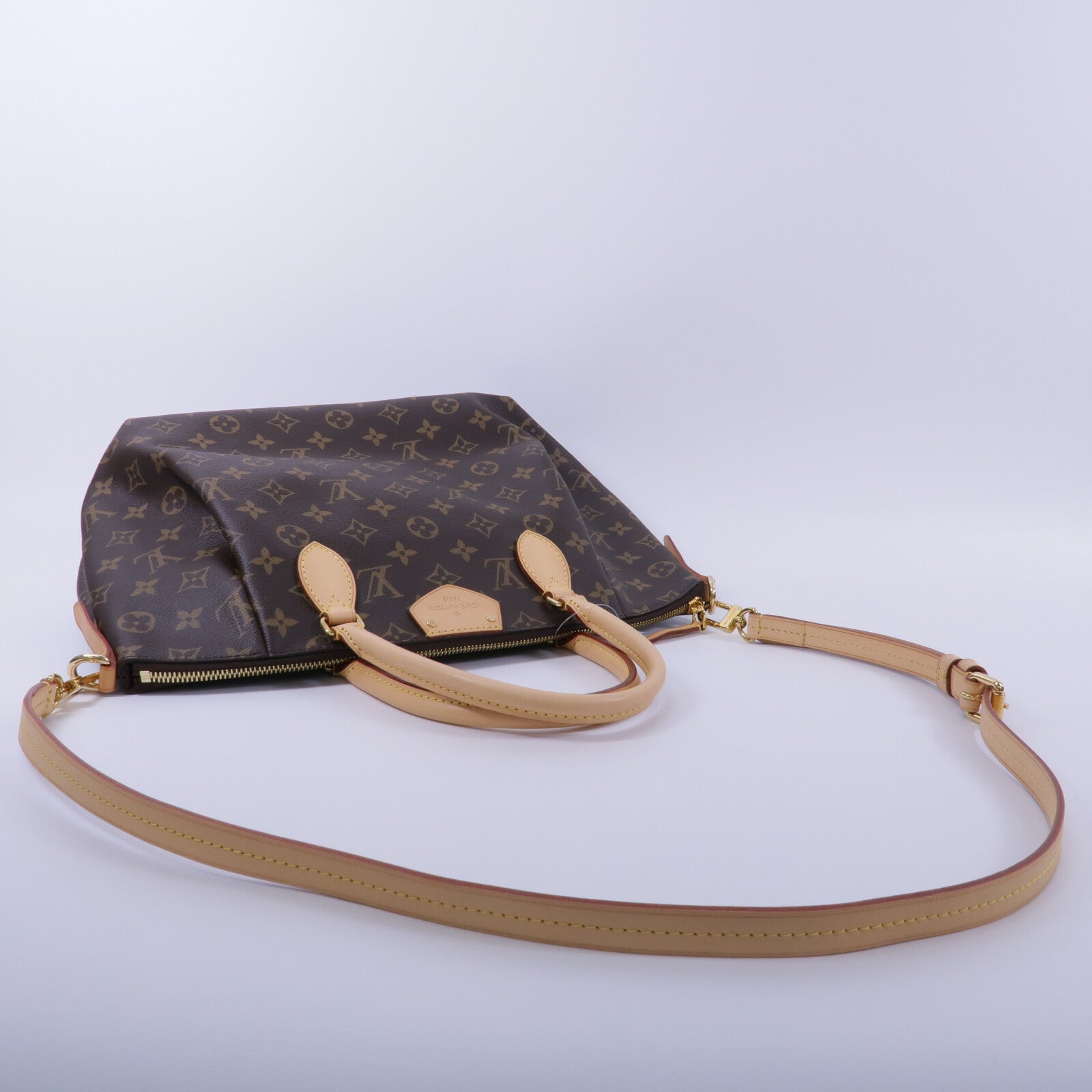 LOUIS VUITTON Monogram Turenne PM手挽肩背兩用袋