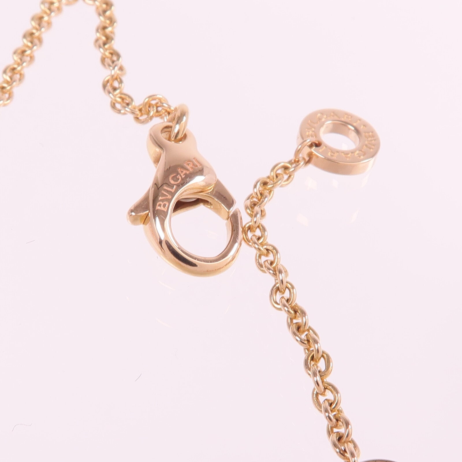 BVLGARI 【激減優惠】18K玫瑰金B.zero1 Necklace鑽石項鍊