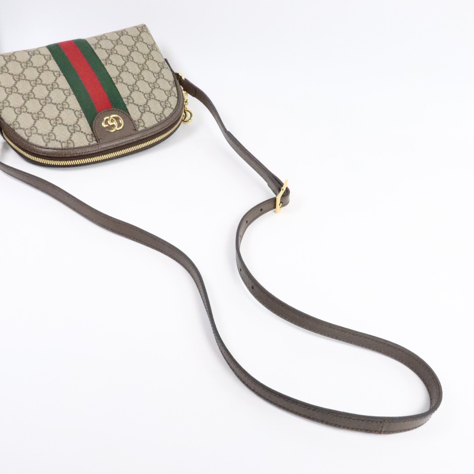 GUCCI 塗層帆布Ophidia GG肩背袋