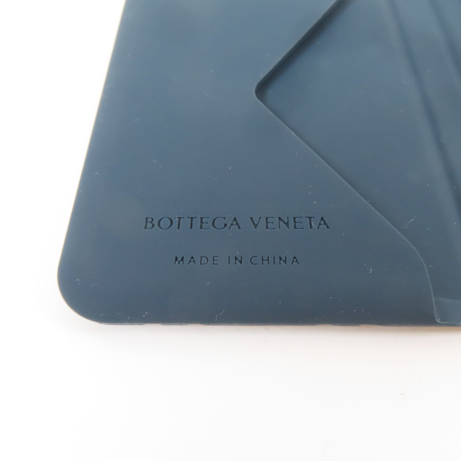 BOTTEGA VENETA PVC Card Case卡片套深藍色